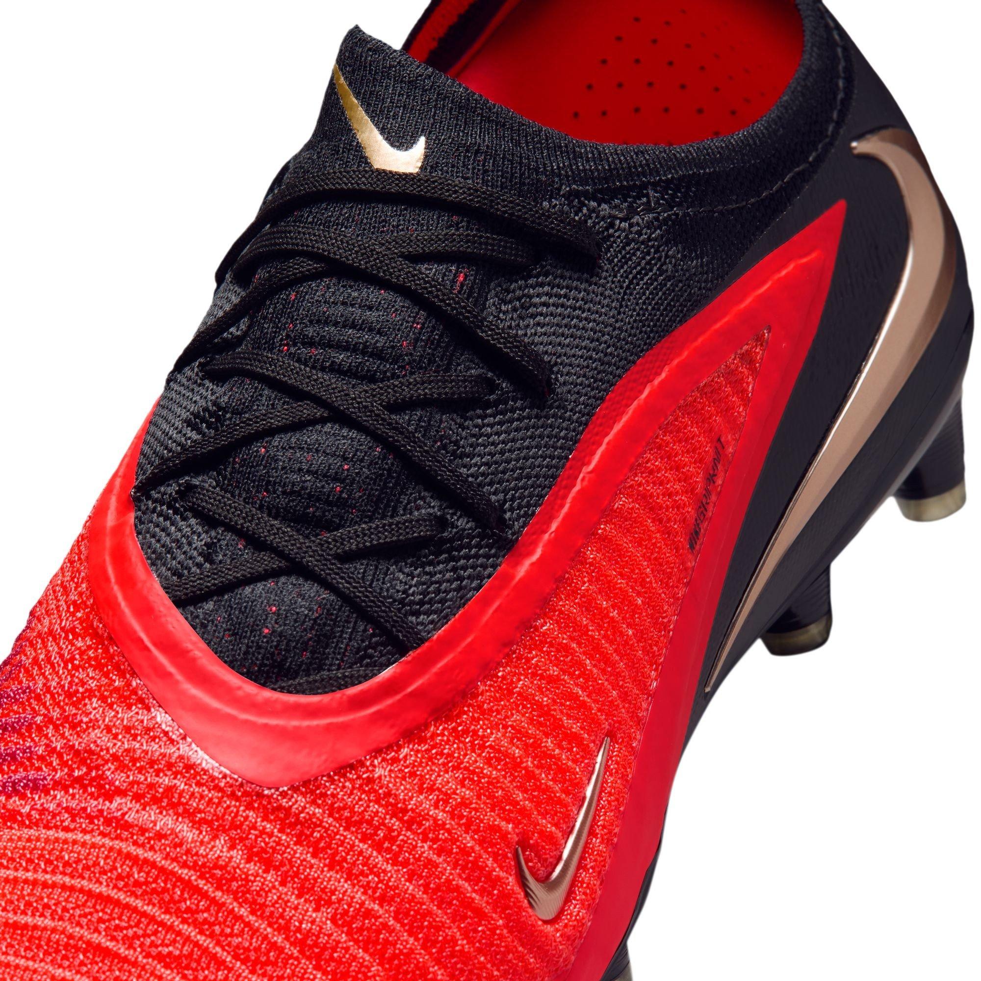 Rojo/Negro - Nike - Phantom 6 Low Elite Adults Artificial Ground Football Boots - 7