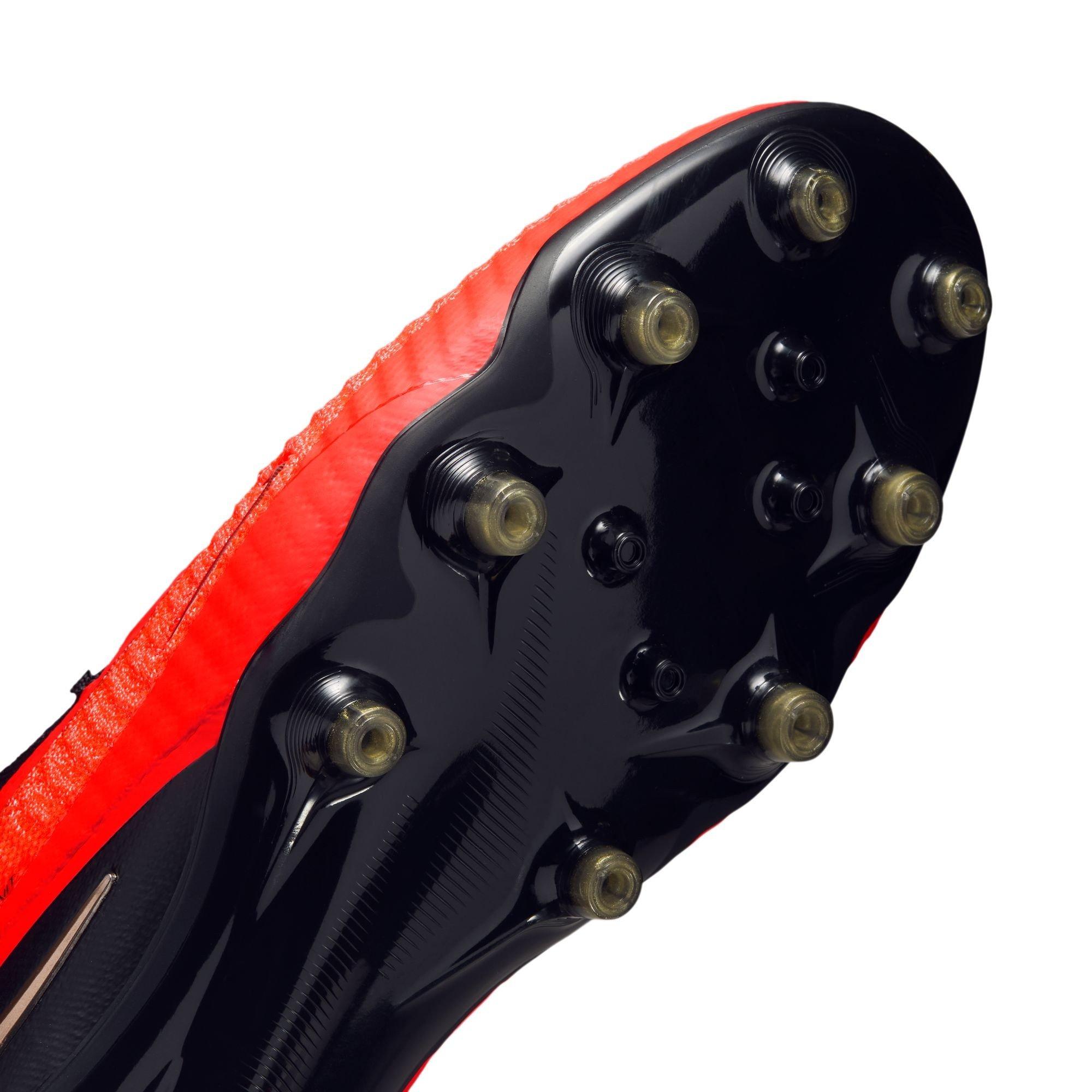 Rojo/Negro - Nike - Phantom 6 Low Elite Adults Artificial Ground Football Boots - 10