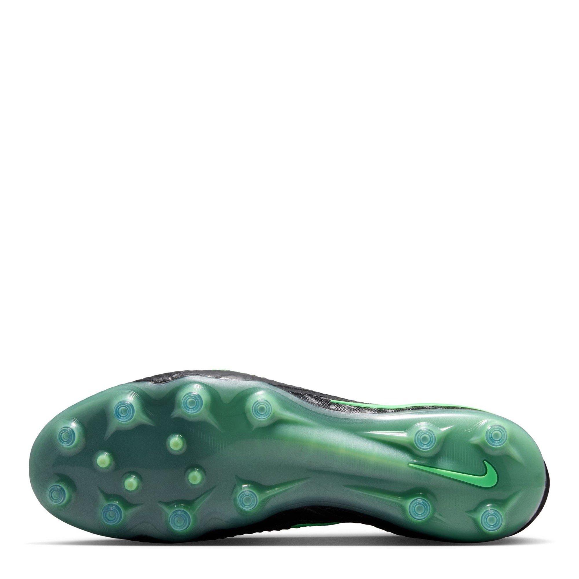 Black/Green - Nike - Phantom 6 Low Elite Adults Artificial Ground Football Boots - 3