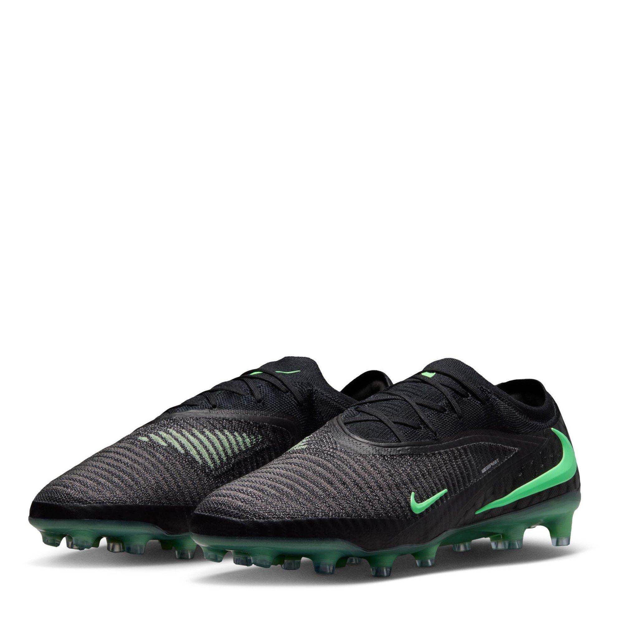 Black/Green - Nike - Phantom 6 Low Elite Adults Artificial Ground Football Boots - 4