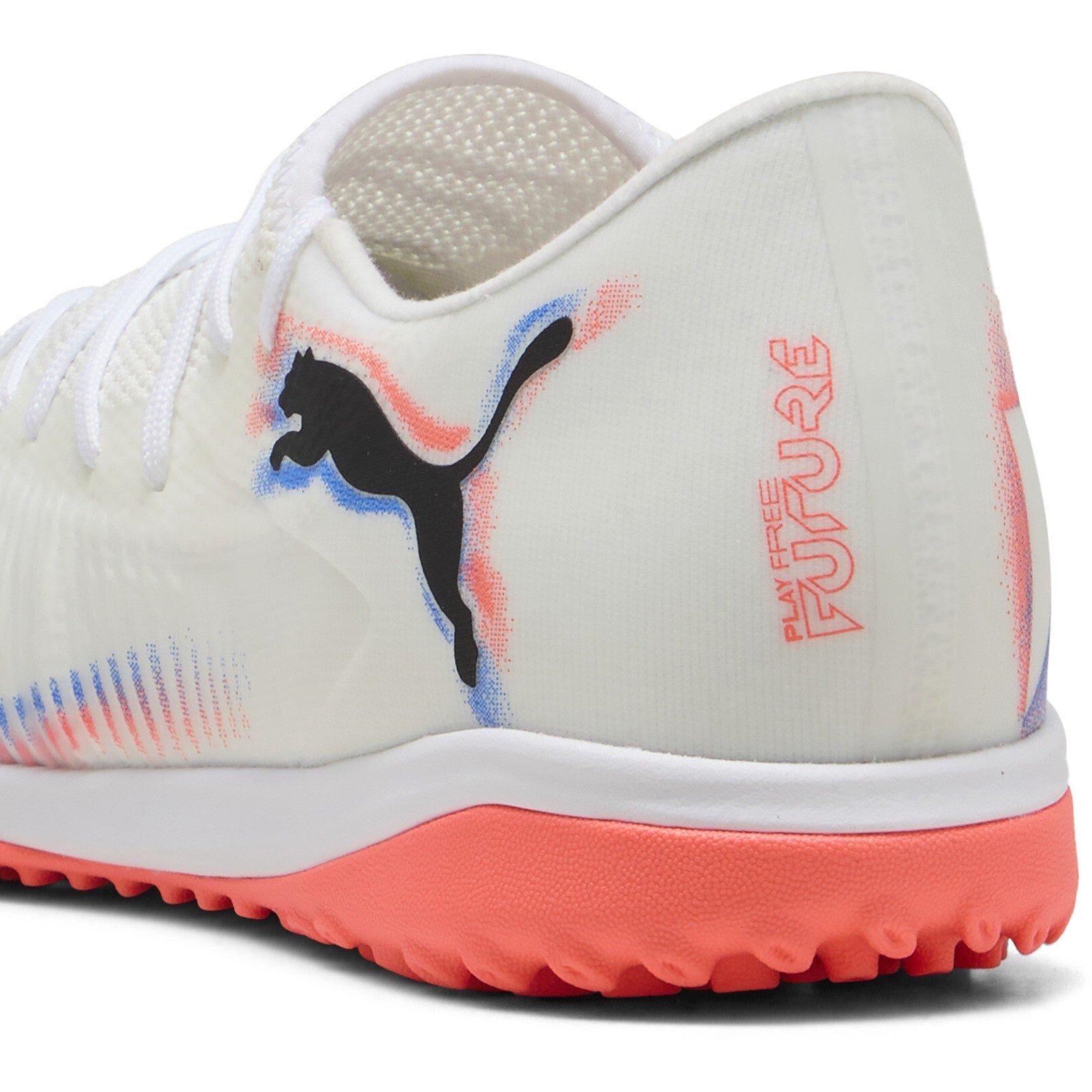Puma White-PU - Puma - Men's Future 8 Match Low TT Astro Turf Football Boots - 5