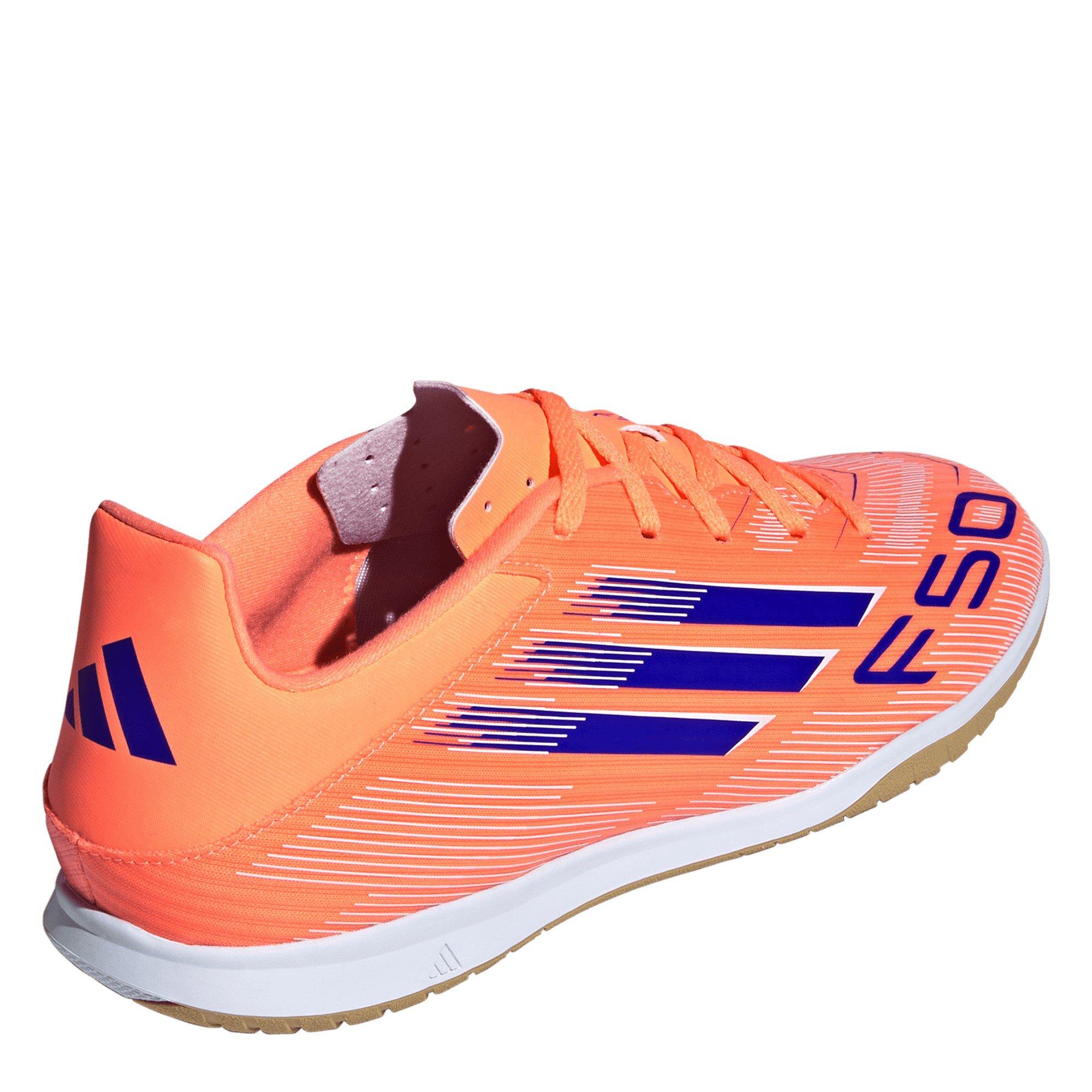 Orange/Blue/Wht - adidas - F50 Club Indoor Football Boots - 4