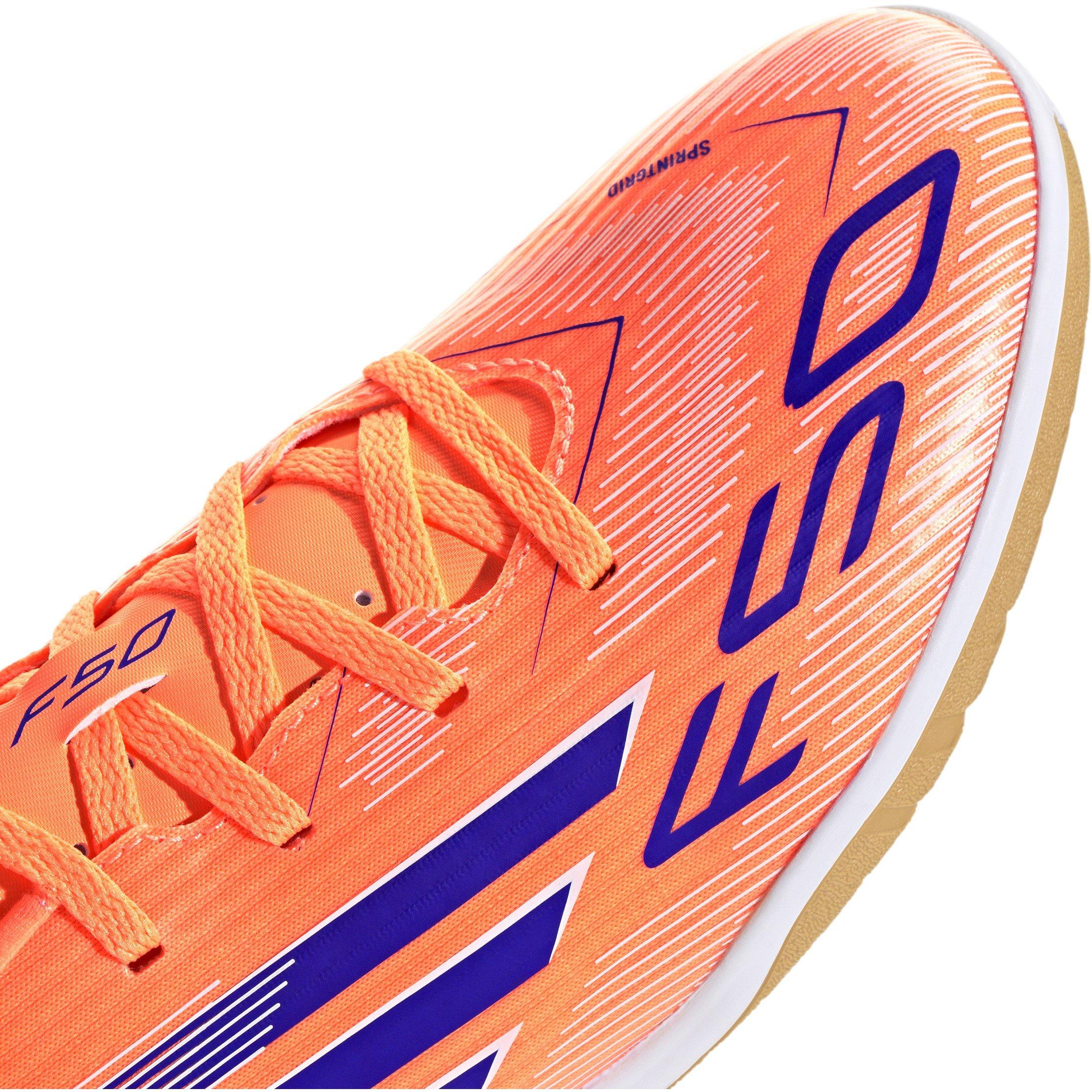 Orange/Blue/Wht - adidas - F50 Club Indoor Football Boots - 8