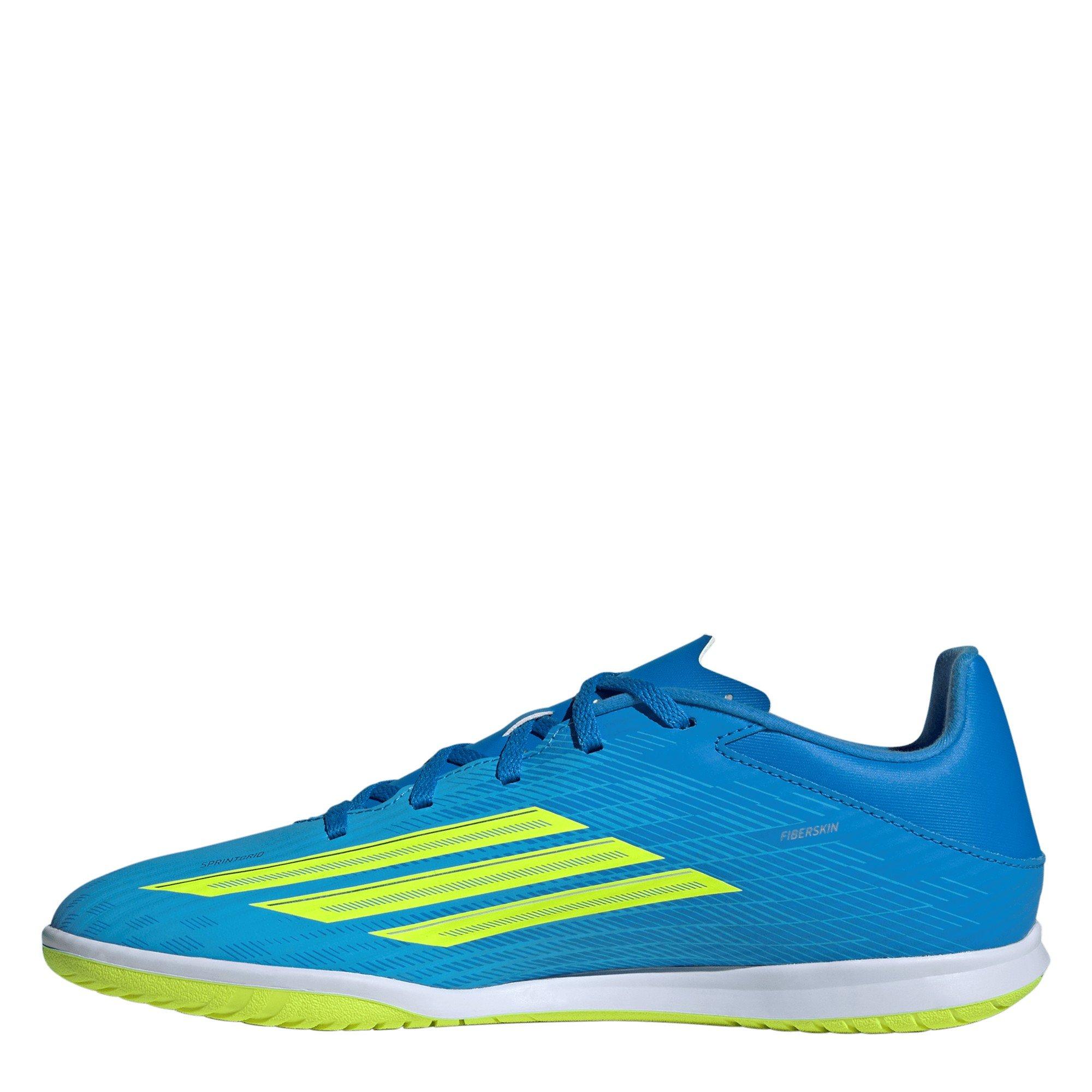 Blue/Yell/Aqua - adidas - F50 Club Indoor Football Boots - 2