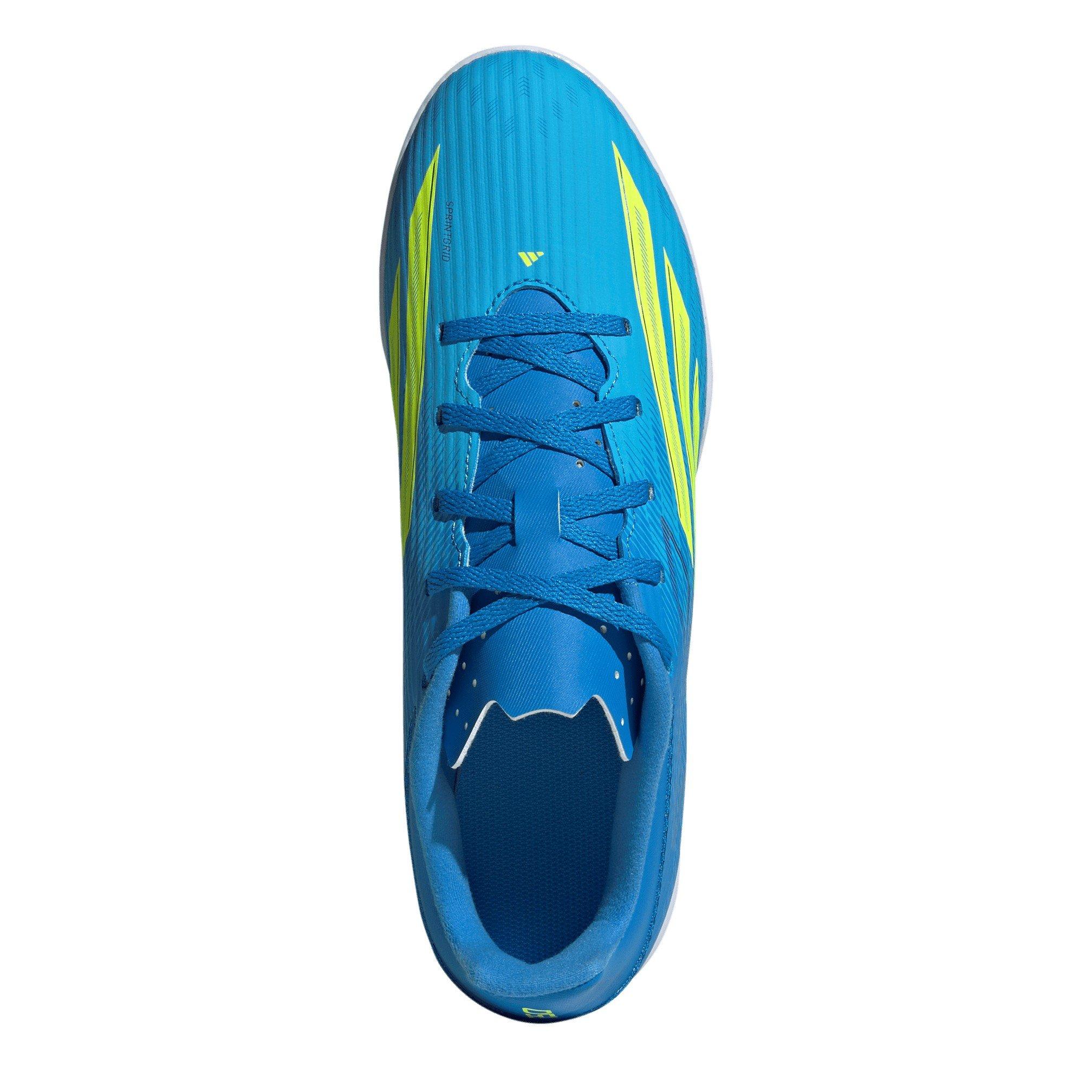 Blue/Yell/Aqua - adidas - F50 Club Indoor Football Boots - 5