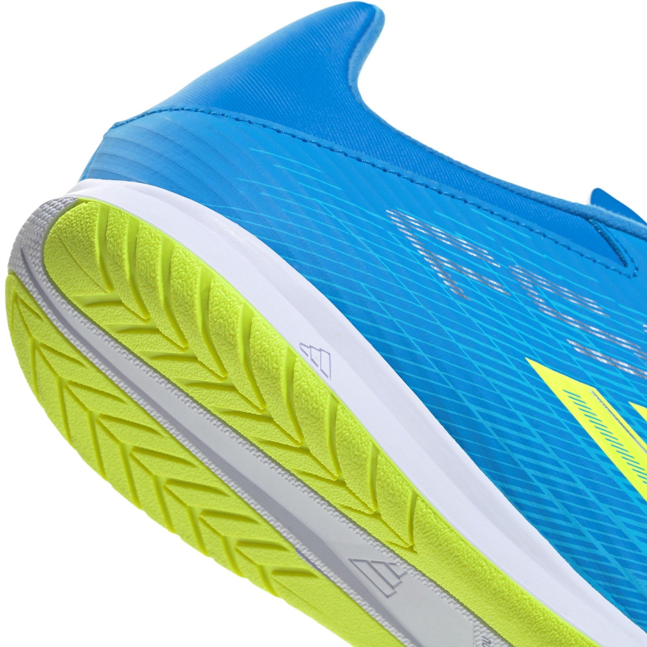 Blue/Yell/Aqua - adidas - F50 Club Indoor Football Boots - 7