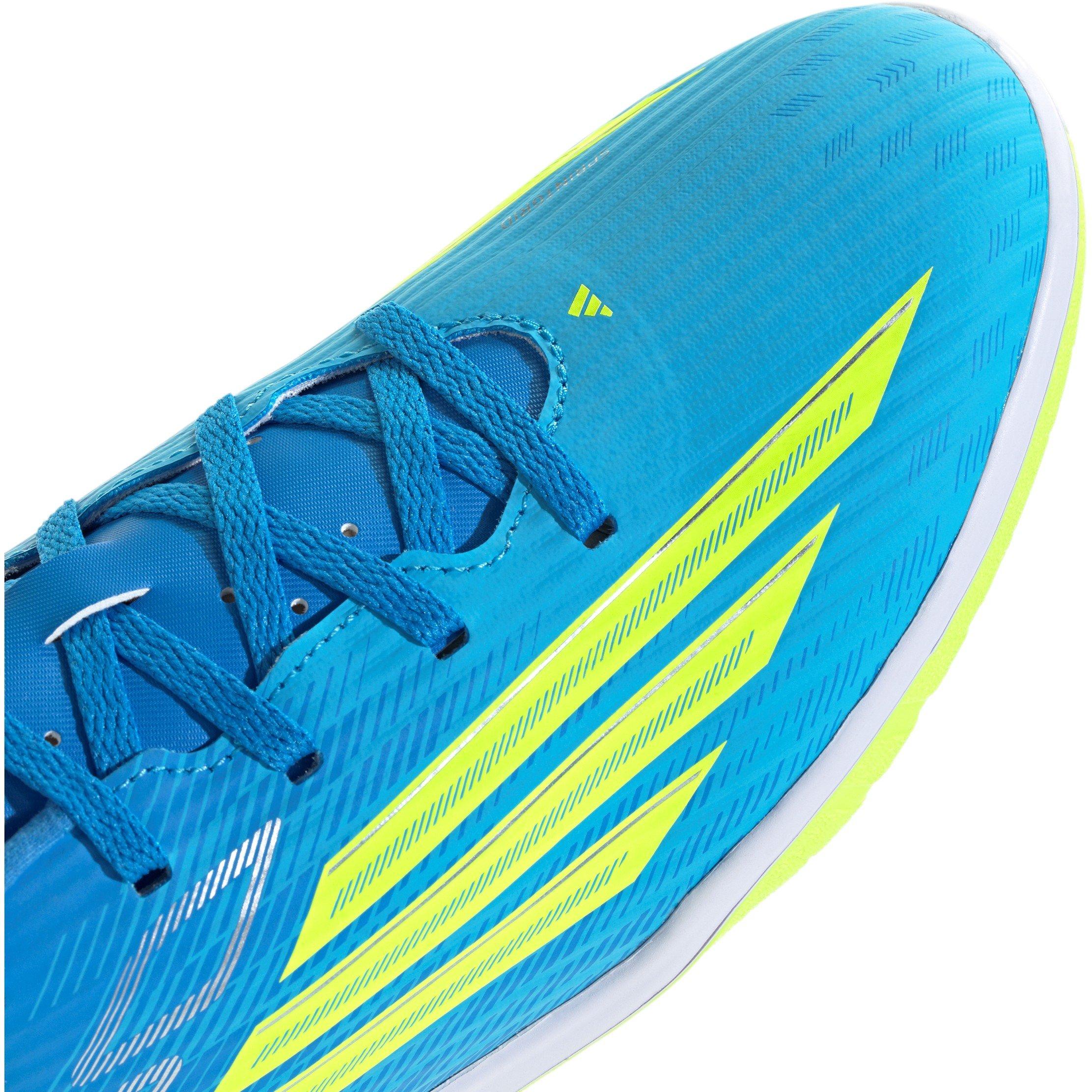 Blue/Yell/Aqua - adidas - F50 Club Indoor Football Boots - 8