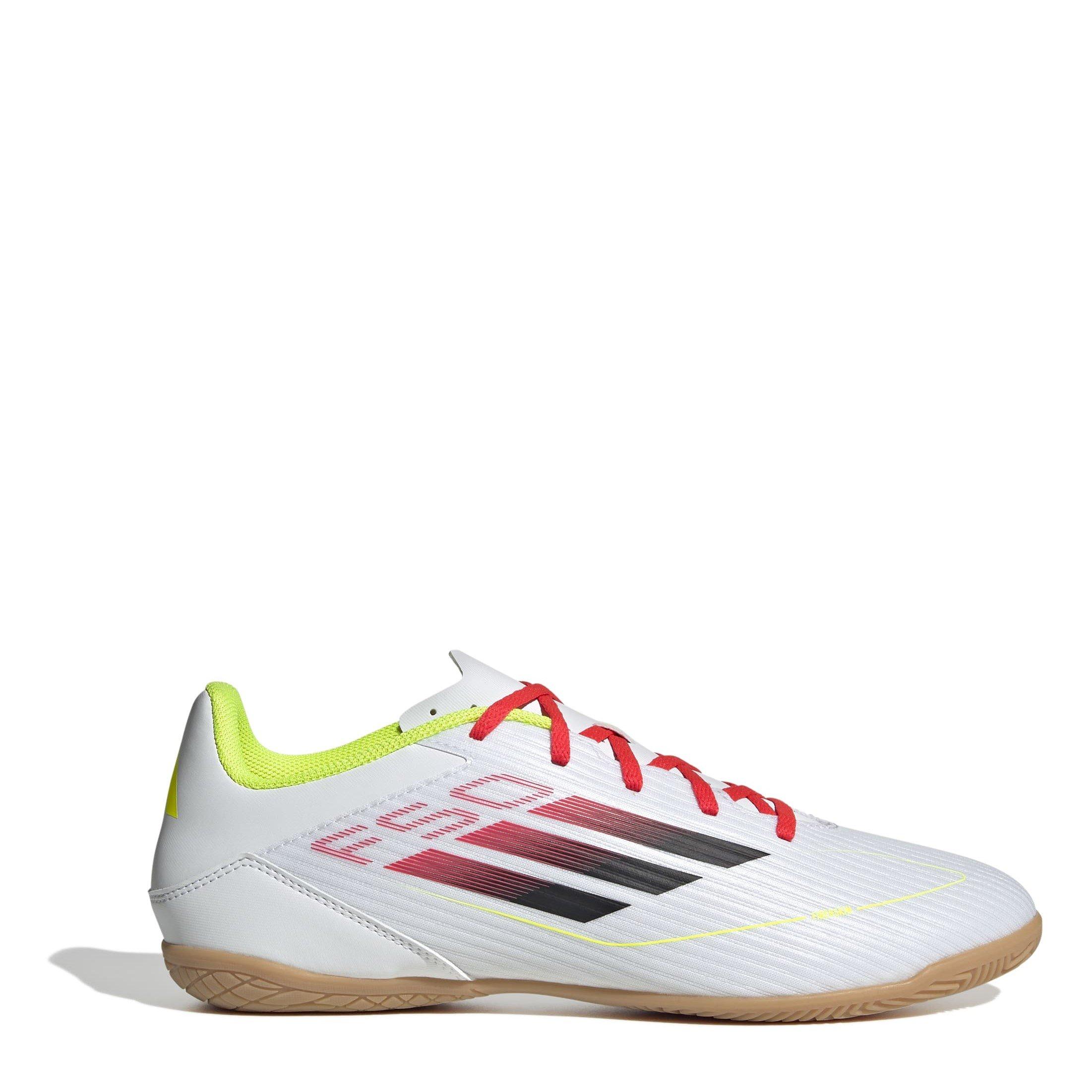 Ft.Wht/S.Yellow - adidas - F50 Club Indoor Football Boots - 1
