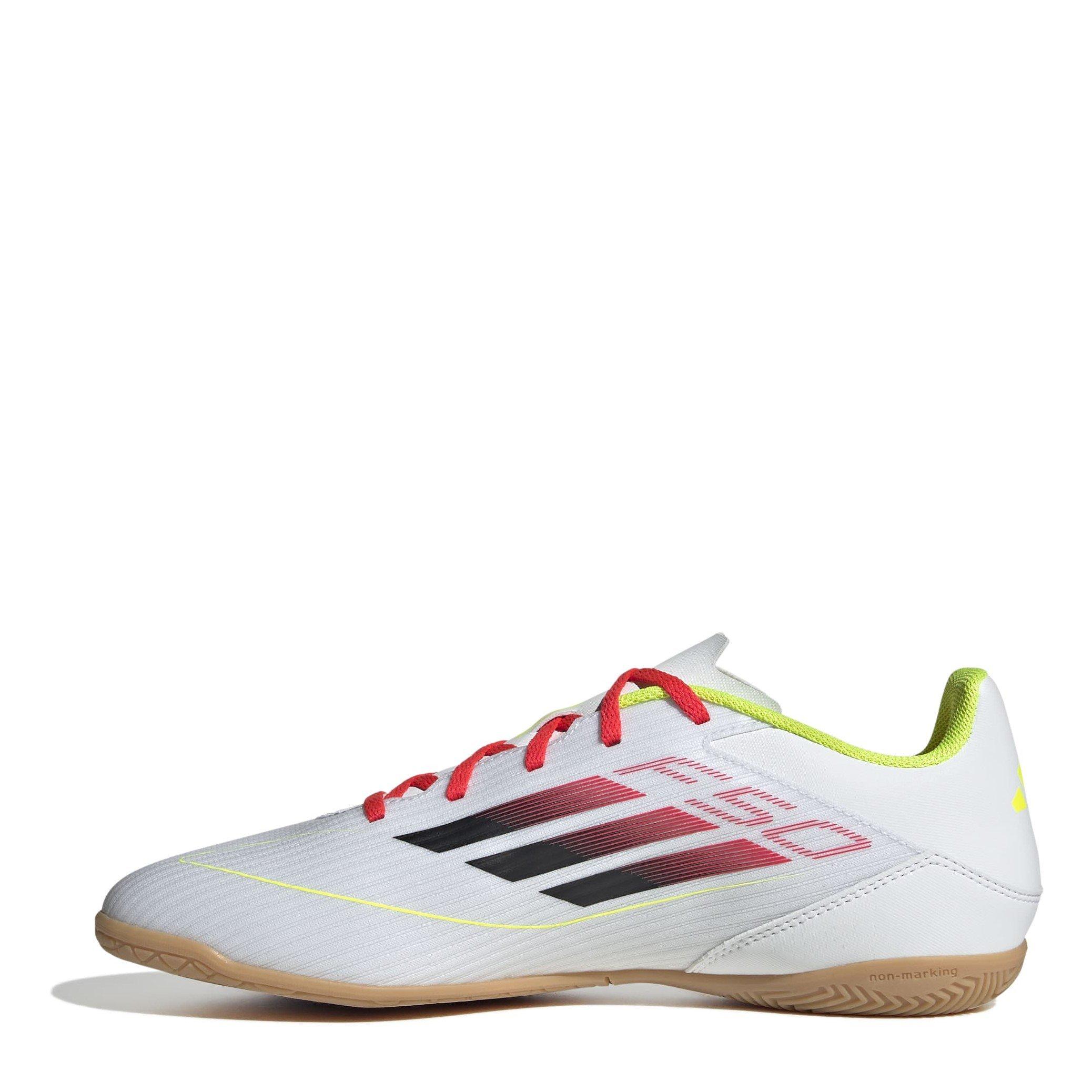 Ft.Wht/S.Yellow - adidas - F50 Club Indoor Football Boots - 2