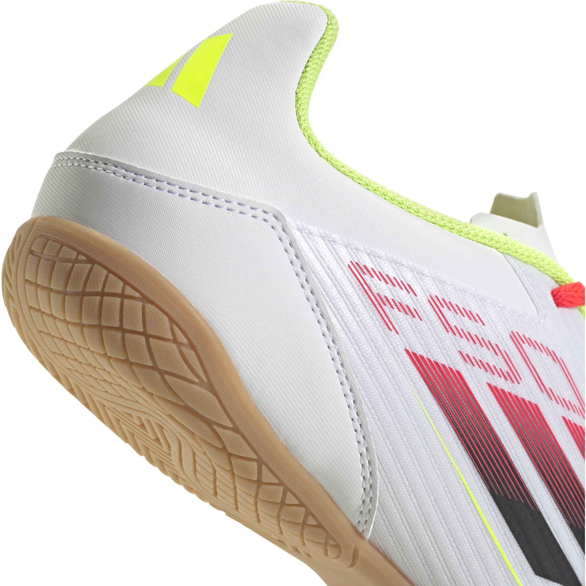 Ft.Wht/S.Yellow - adidas - F50 Club Indoor Football Boots - 7