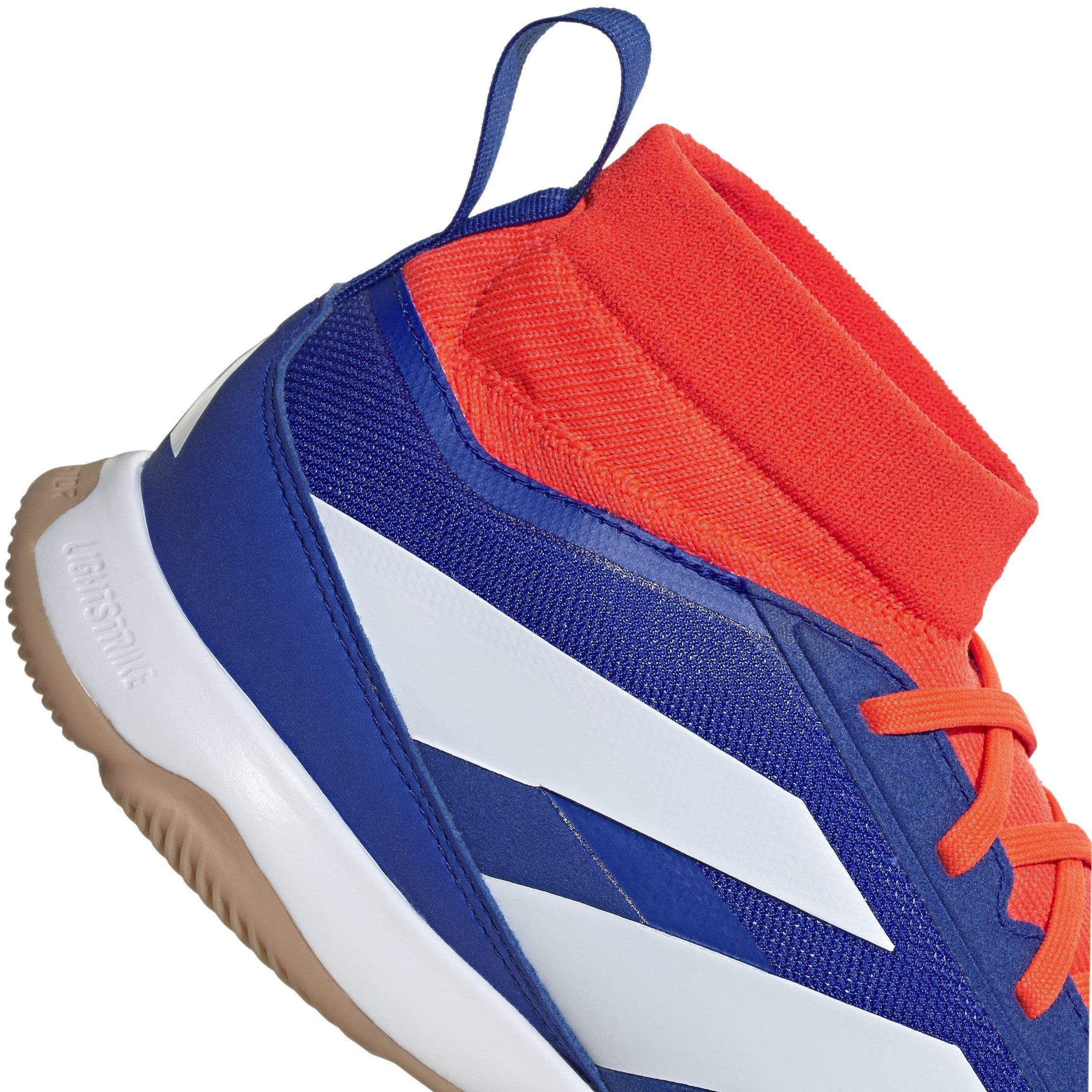 Blue/Wht/S.Red - adidas - Predator League Mid Cut Indoor Football Boots - 8