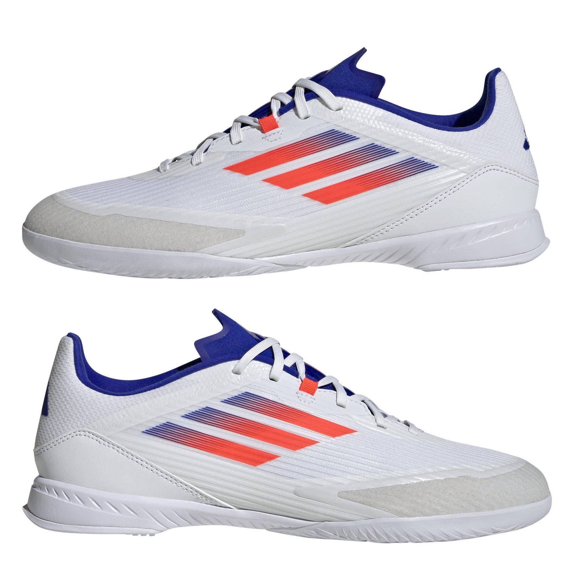 Wht/S.Red/Blue - adidas - F50 League Indoor Football Boots - 9