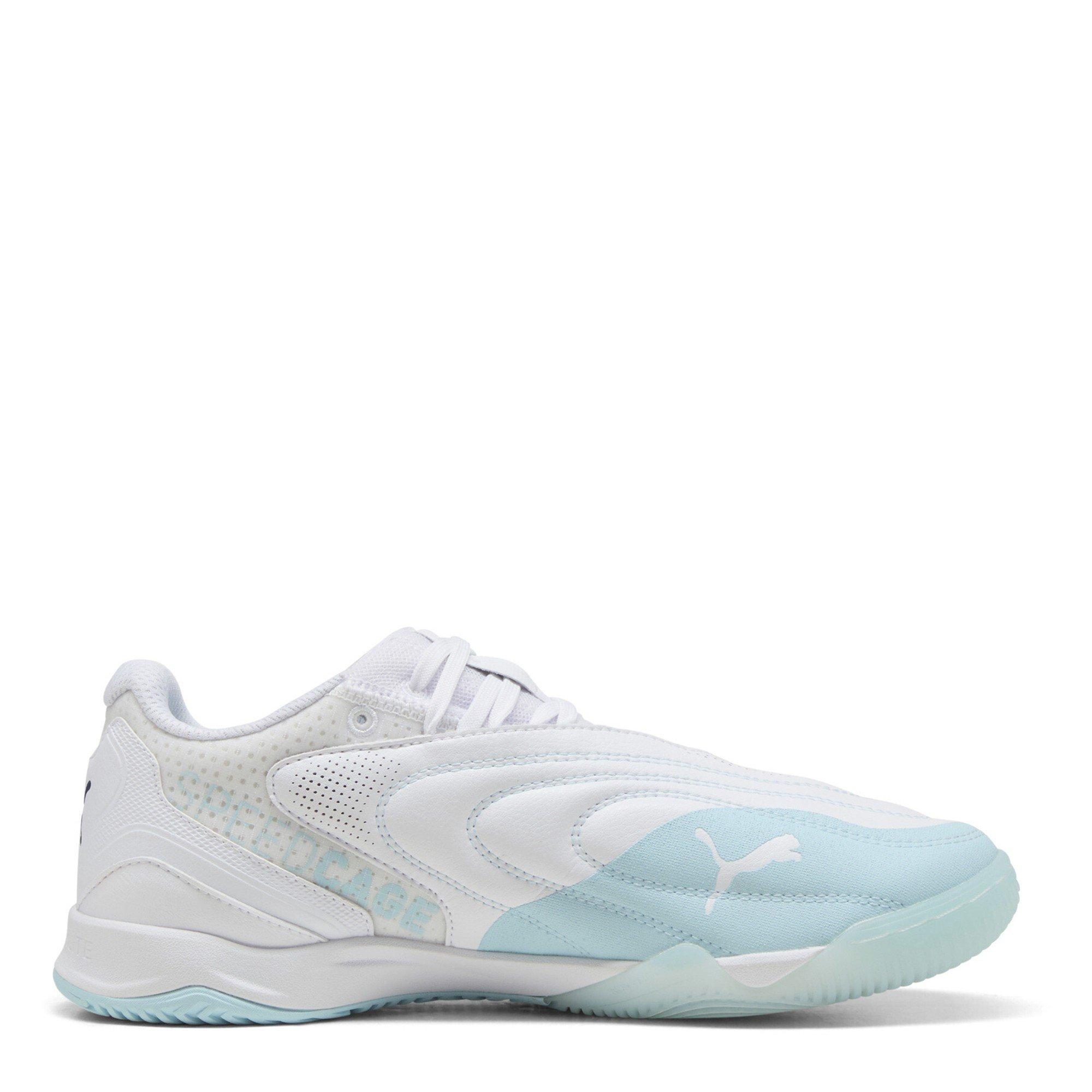 Puma Hvid-Aqu - Puma - Men's Ibero V Indoor Football Boots - 4