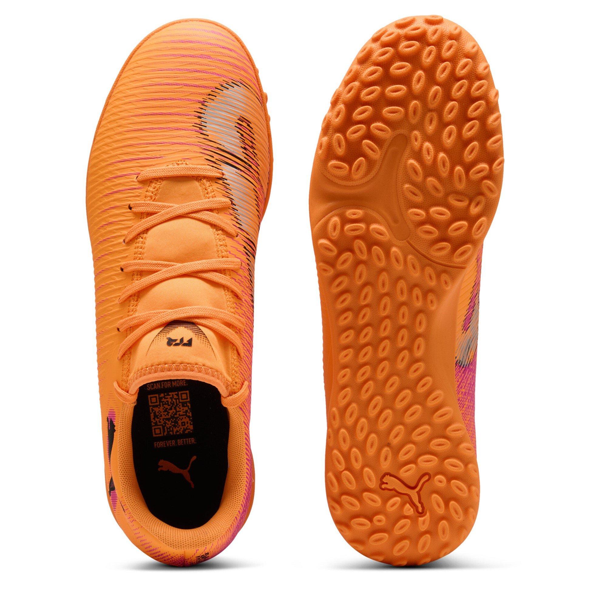 Orange/Black - Puma - Future 8 Play Astro Turf Football Boots - 3