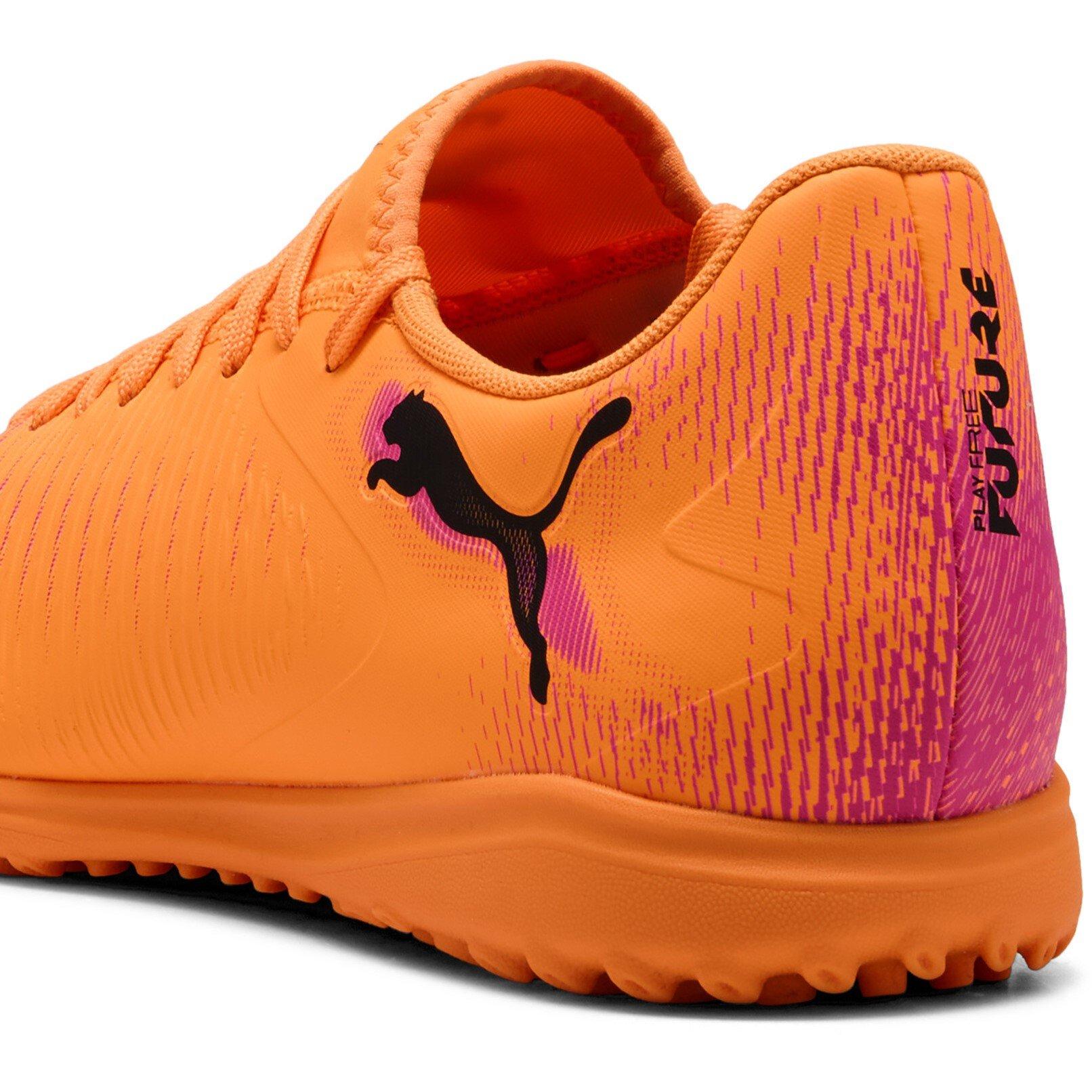 Orange/Black - Puma - Future 8 Play Astro Turf Football Boots - 5