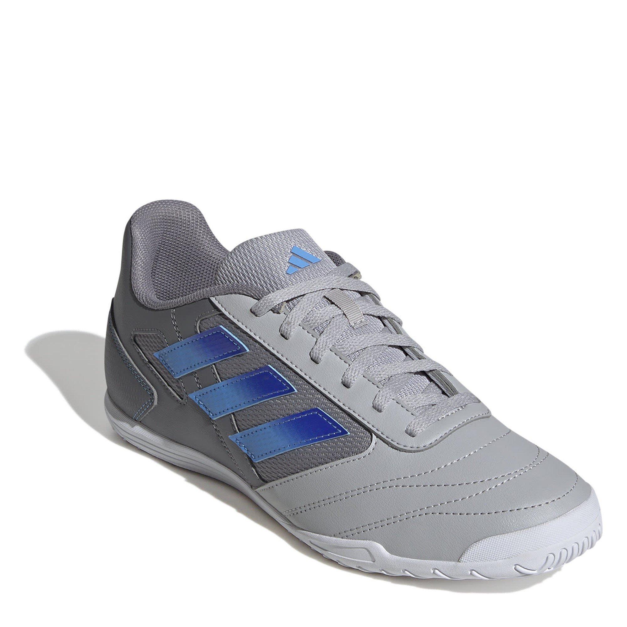 Cinzento/Azul - adidas - Super Sala II Indoor Football Boots - 3