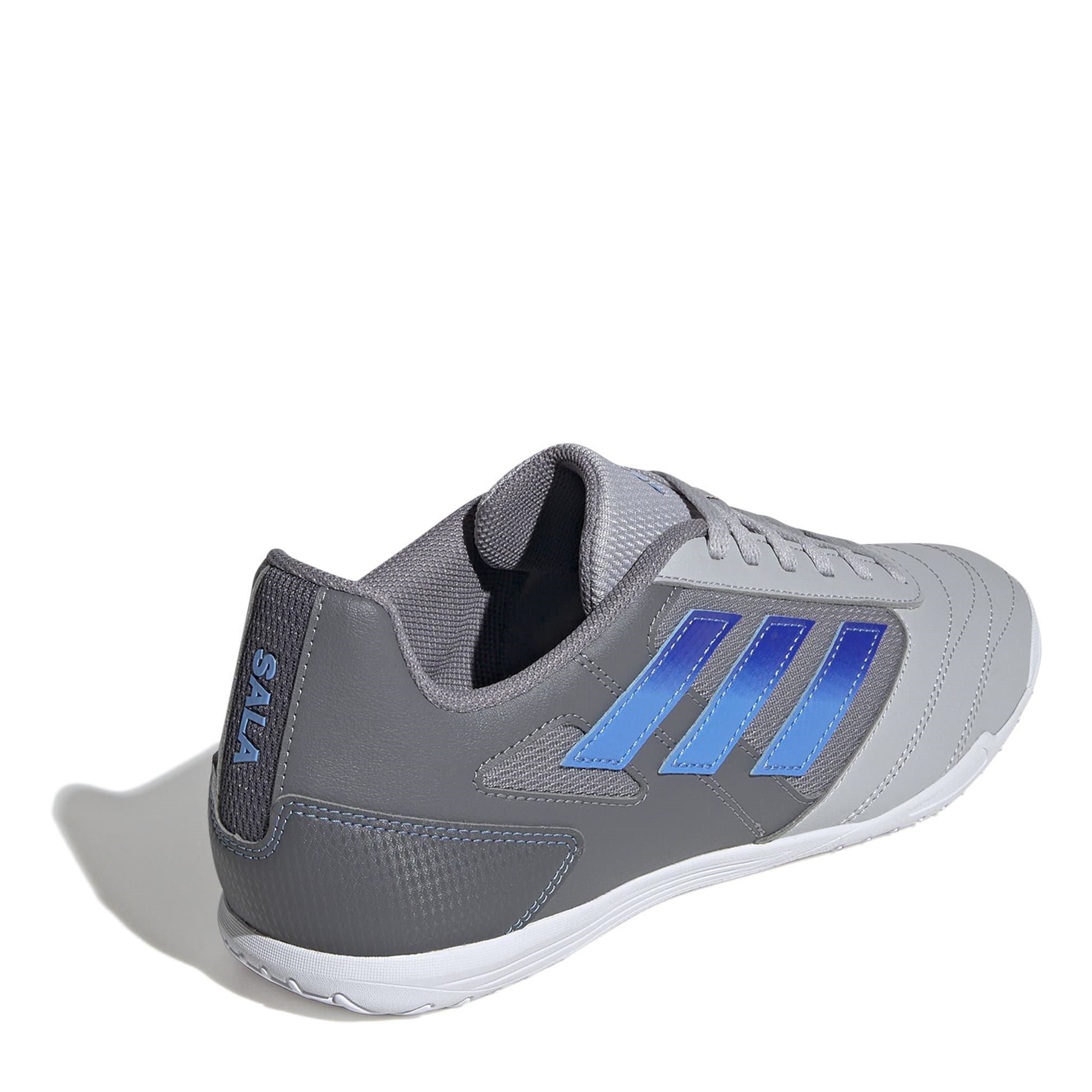 Cinzento/Azul - adidas - Super Sala II Indoor Football Boots - 4