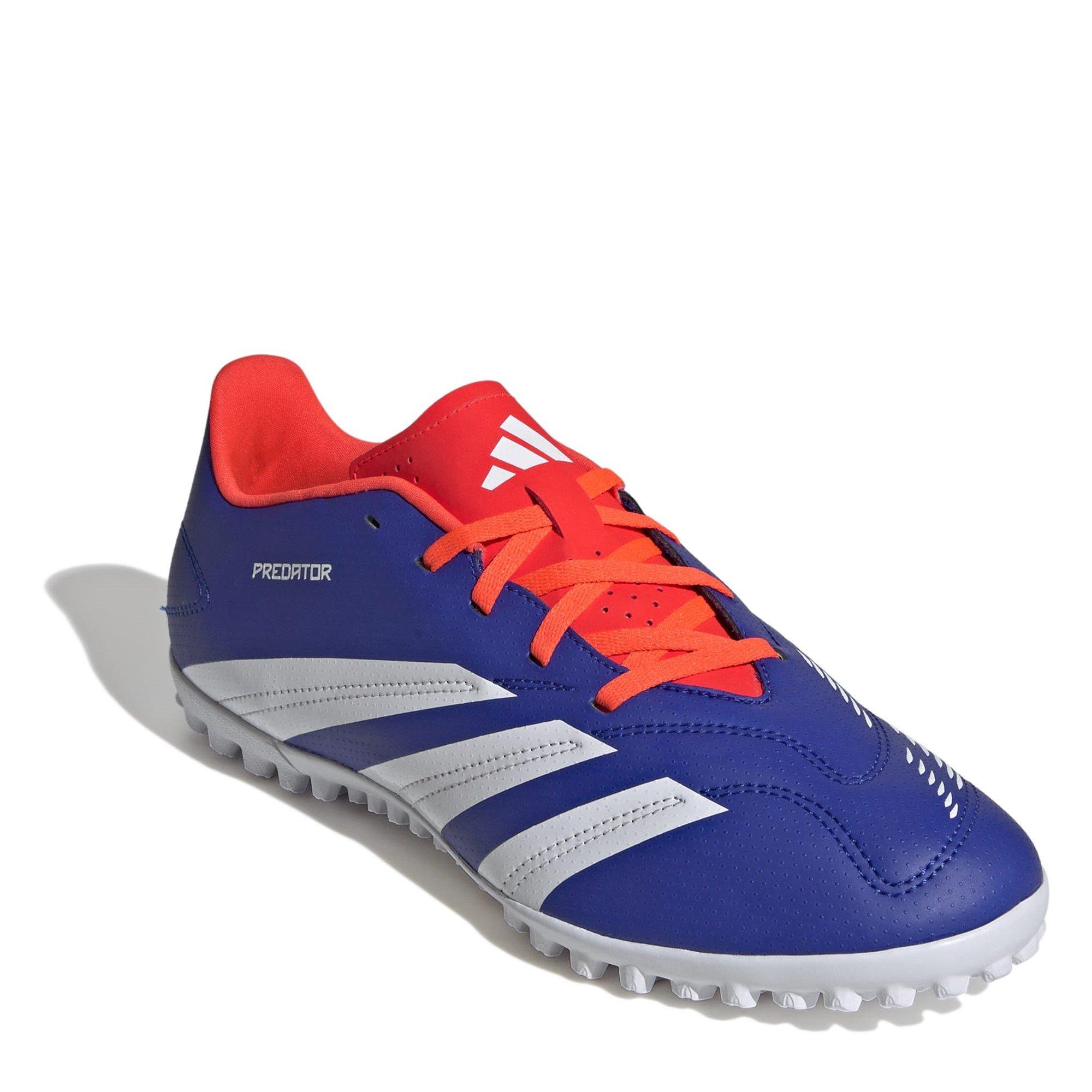 Blauw/Wit/Rood - adidas - Predator 24 Club Astro Turf Football Boots - 3