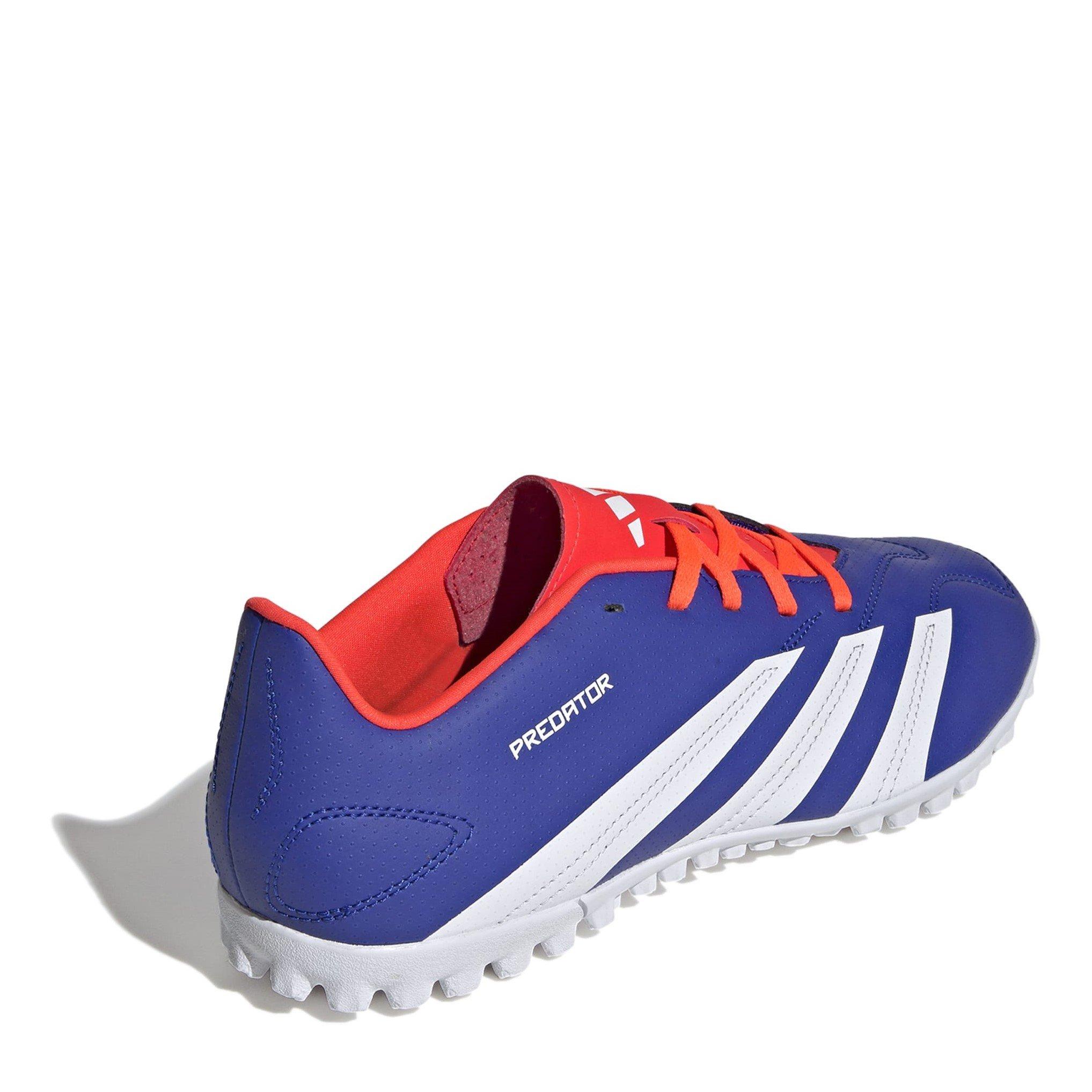 Blauw/Wit/Rood - adidas - Predator 24 Club Astro Turf Football Boots - 4