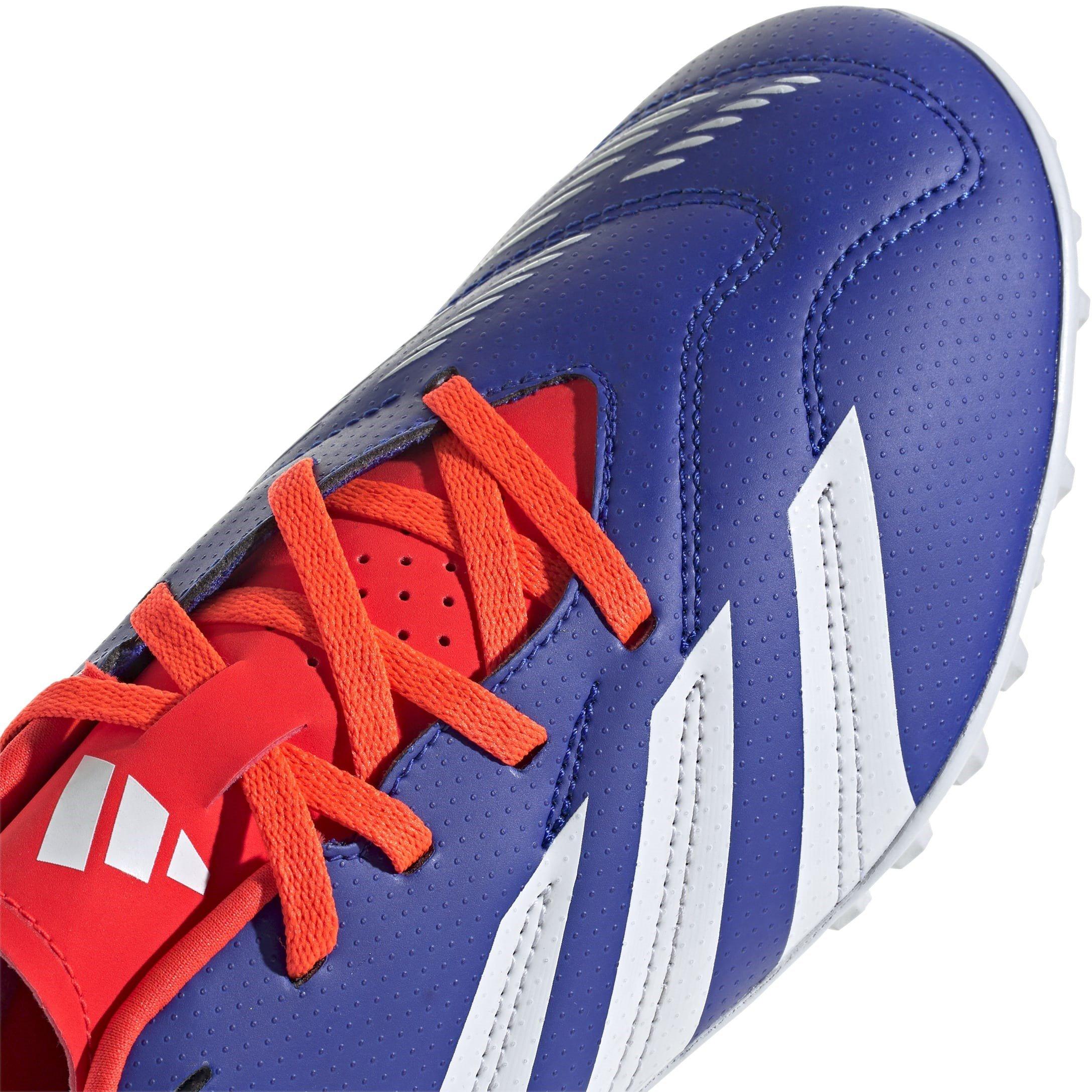 Blauw/Wit/Rood - adidas - Predator 24 Club Astro Turf Football Boots - 8
