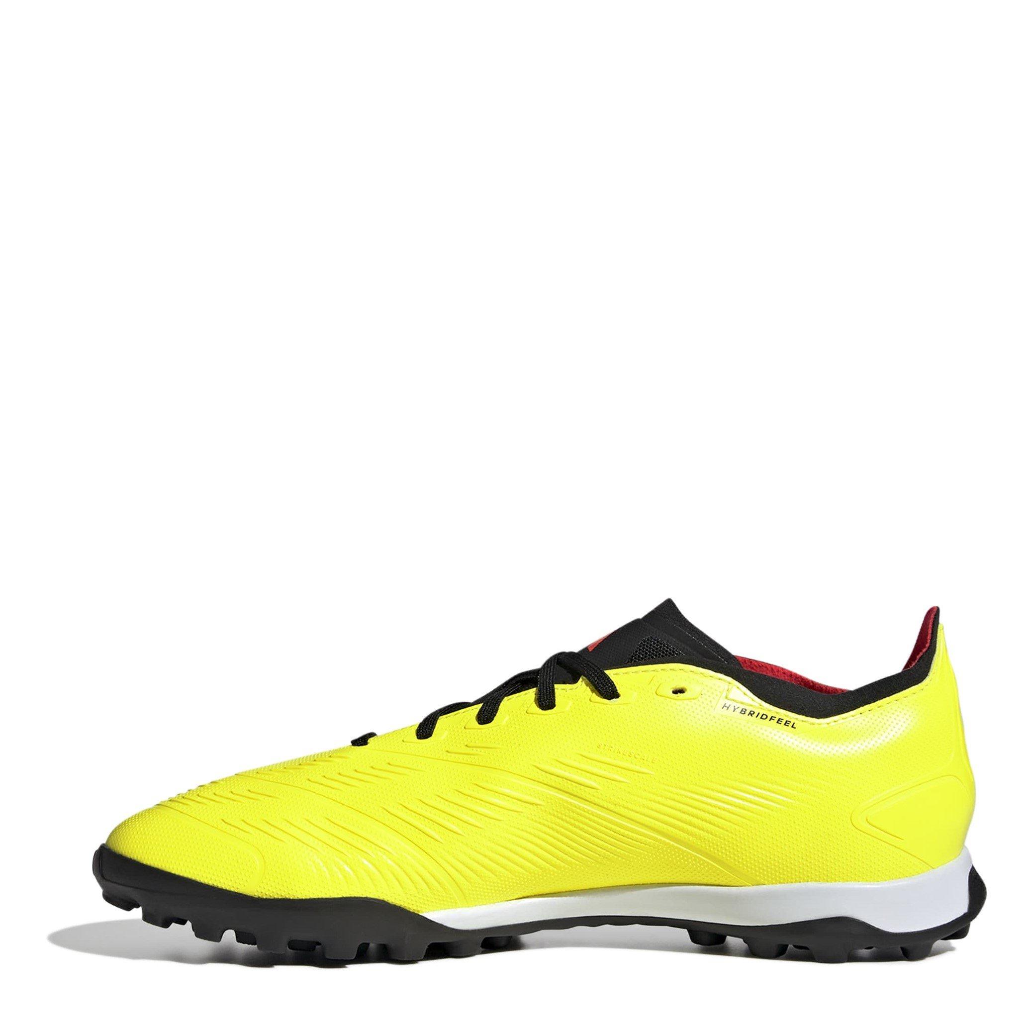 Yellow/Blk/Red - adidas - Predator 24 League Low Turf Football Boots - 2
