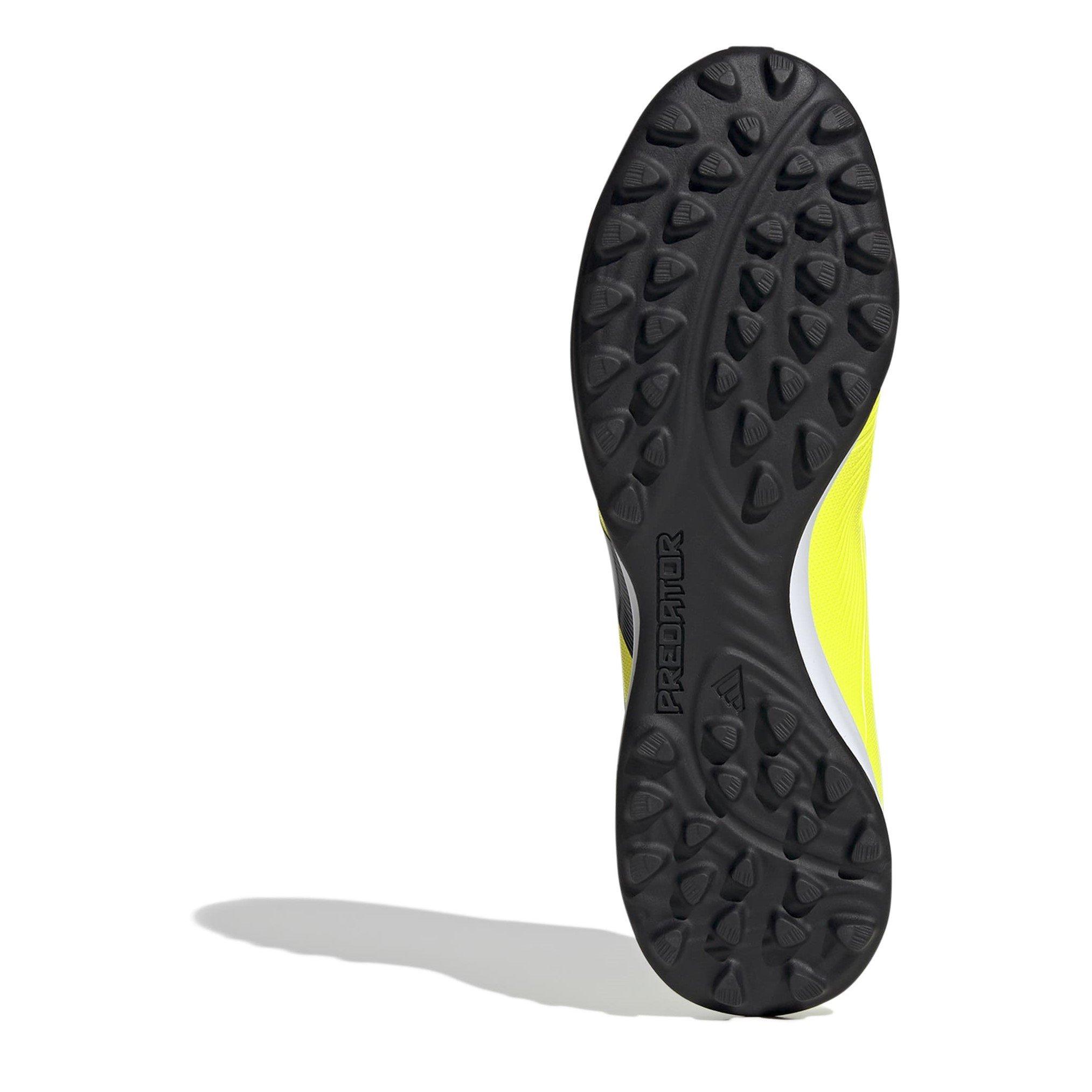 Yellow/Blk/Red - adidas - Predator 24 League Low Turf Football Boots - 6