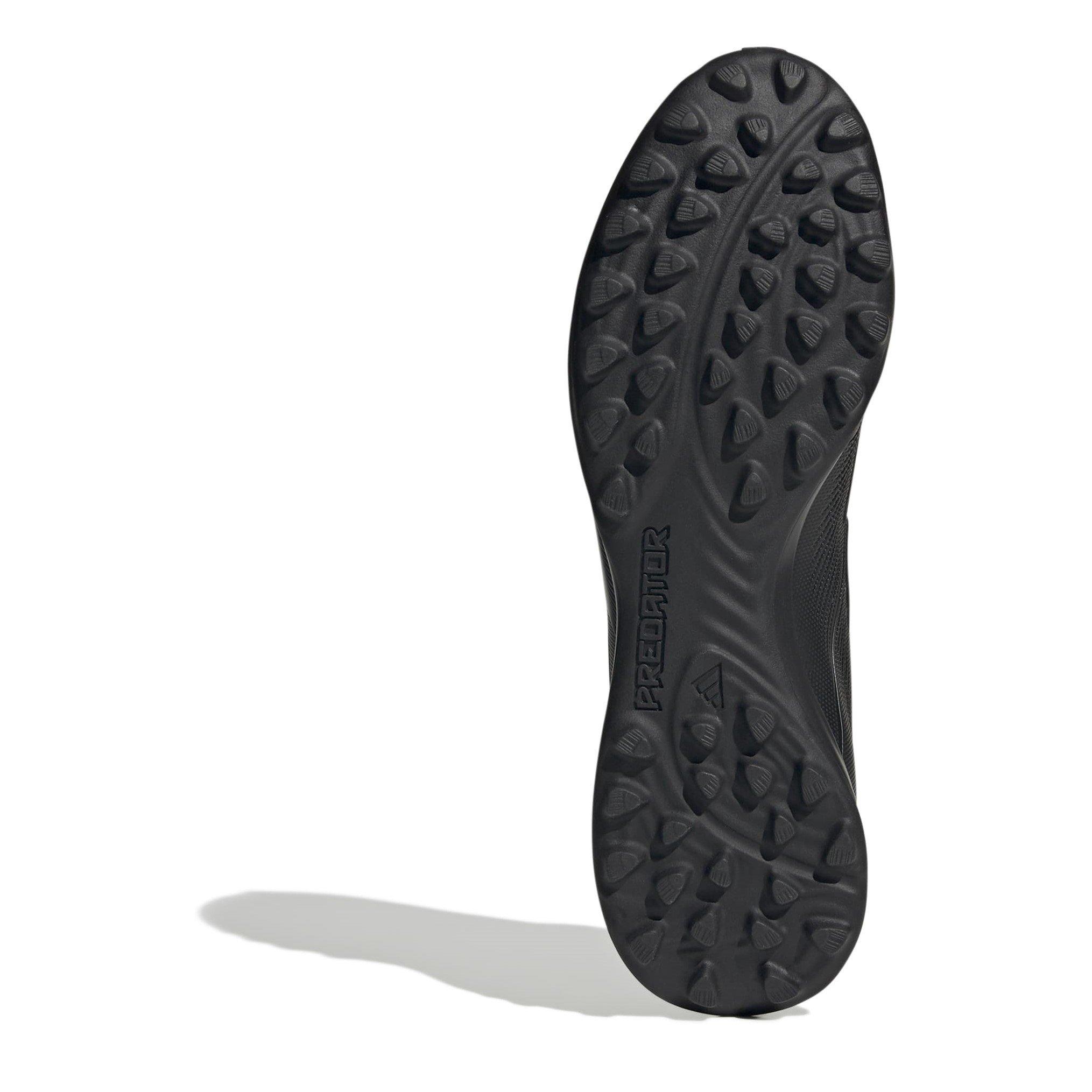 Nero Core/Carbone - adidas - Predator 24 League Laceless Turf Boots - 6