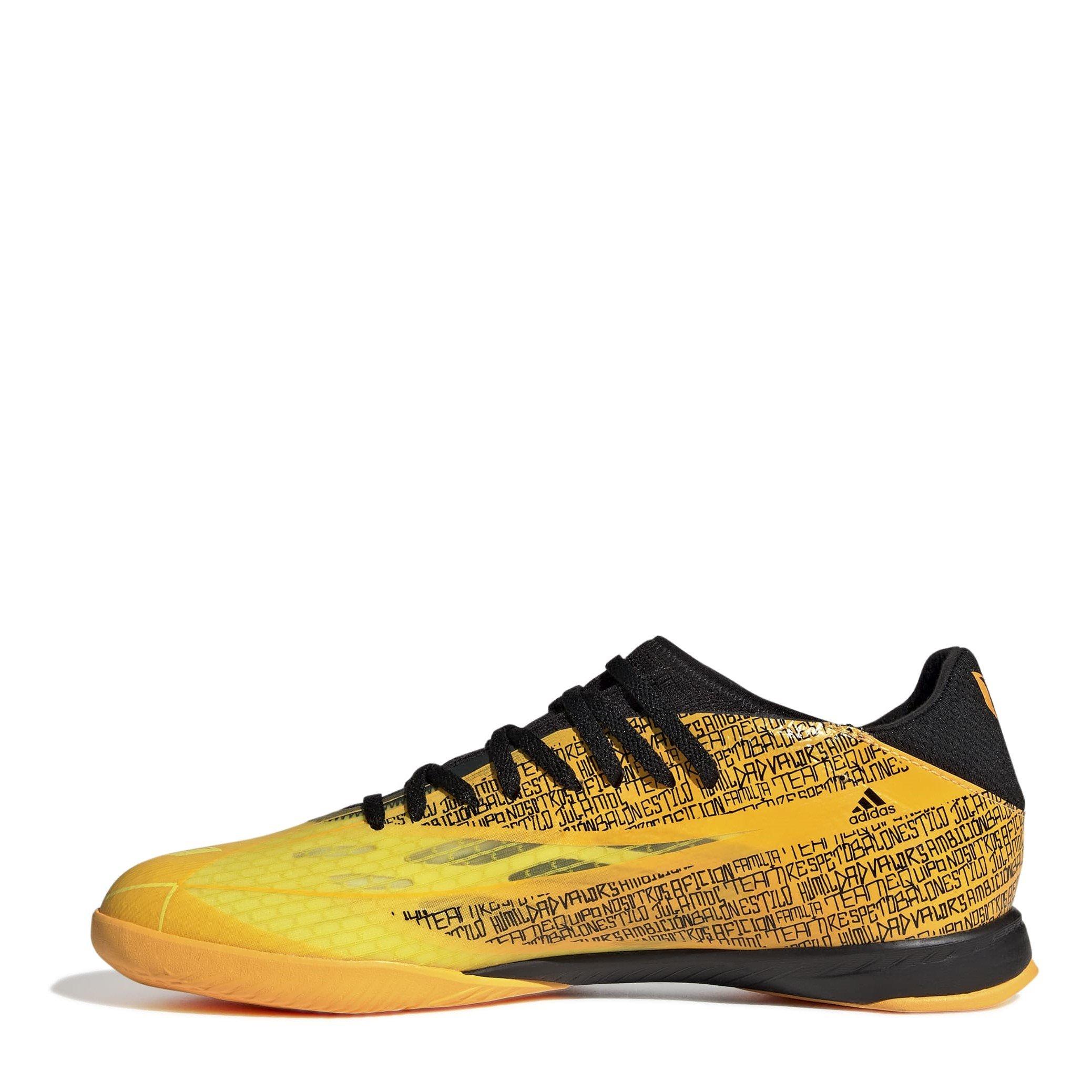 Gld/Blk/Yel - adidas - X Speedflow Messi.3 Indoor Football Boots - 2