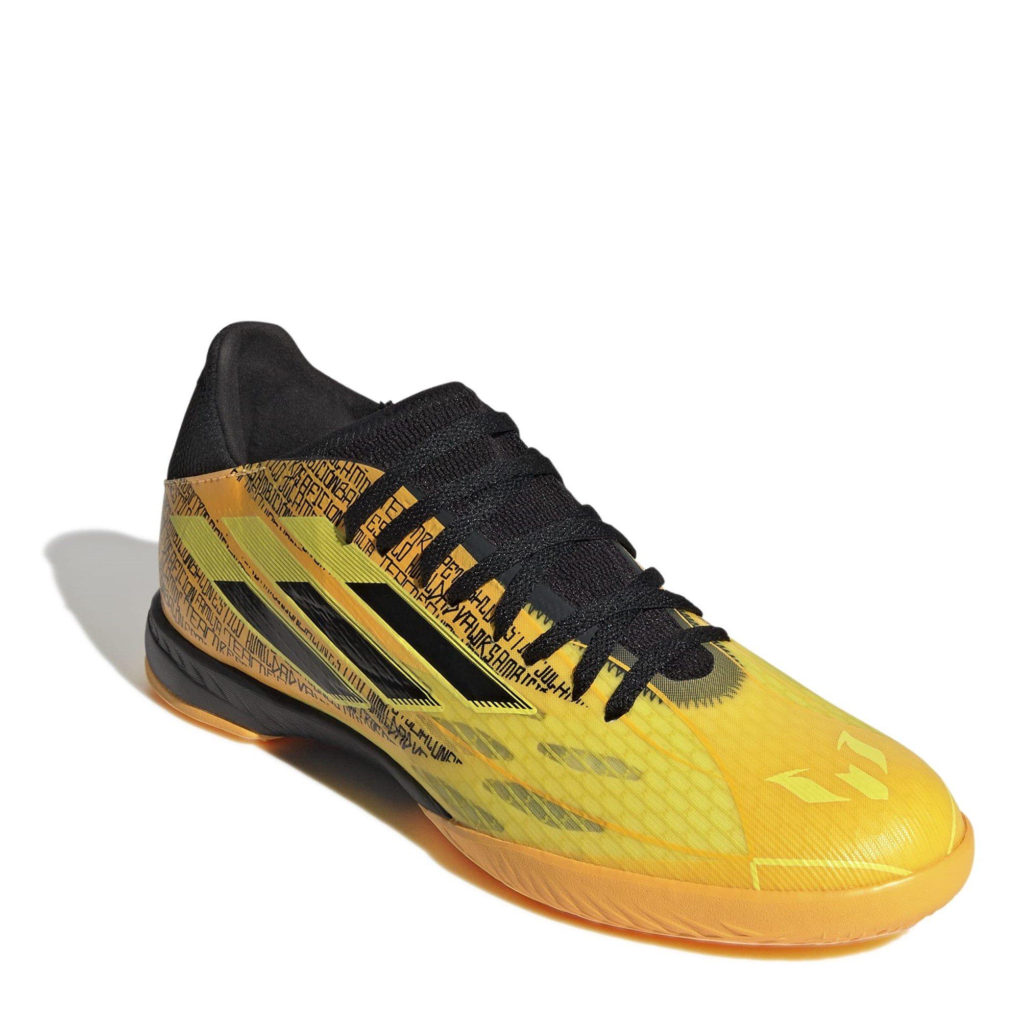Gld/Blk/Yel - adidas - X Speedflow Messi.3 Indoor Football Boots - 3
