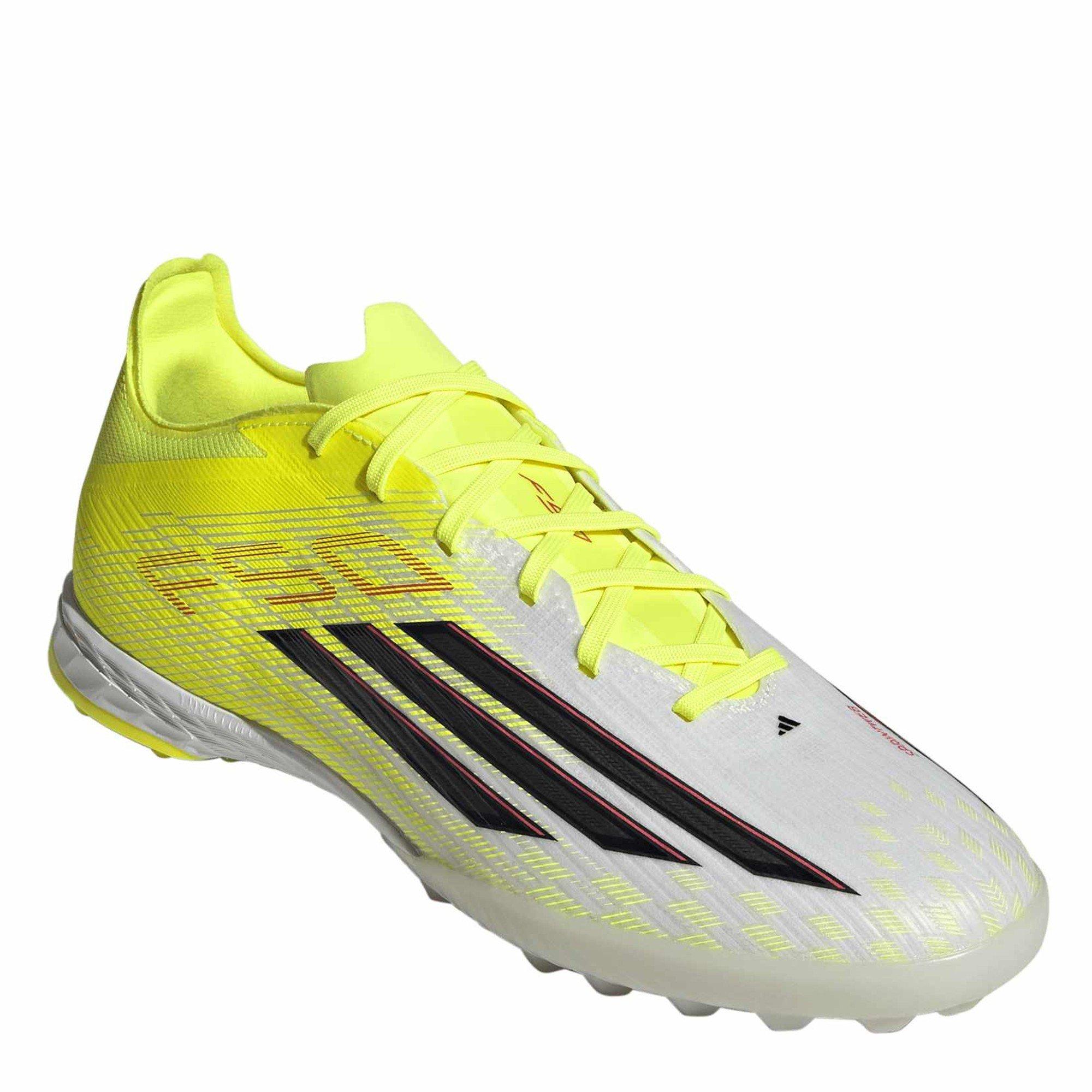 Team Solar Yell - adidas - Men's F50 Pro TF Astro Turf Football Boot - 3