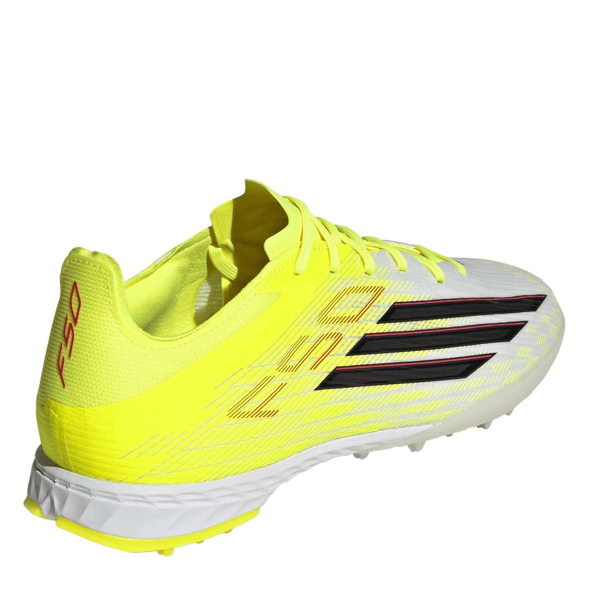 Team Solar Yell - adidas - Men's F50 Pro TF Astro Turf Football Boot - 4