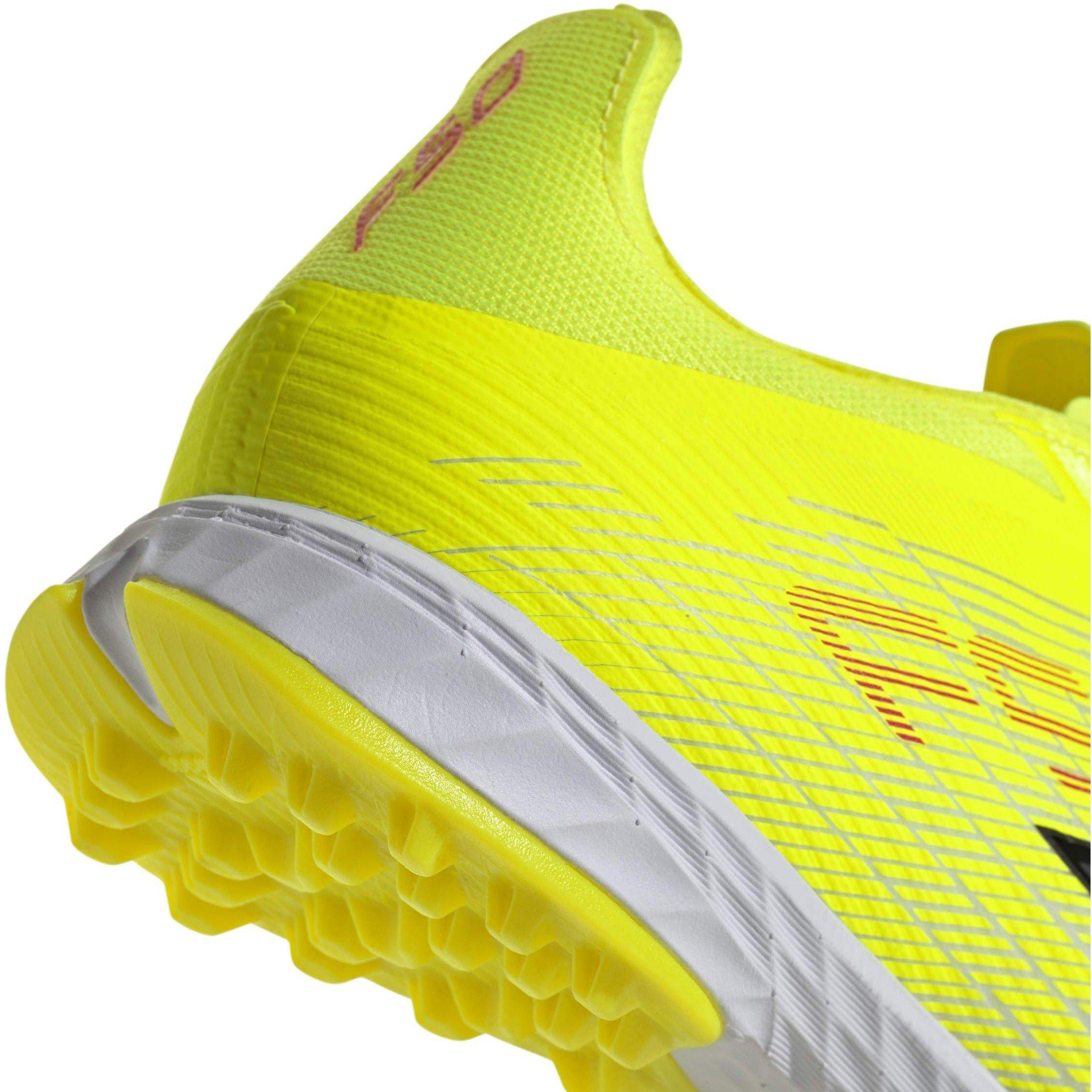 Team Solar Yell - adidas - Men's F50 Pro TF Astro Turf Football Boot - 7