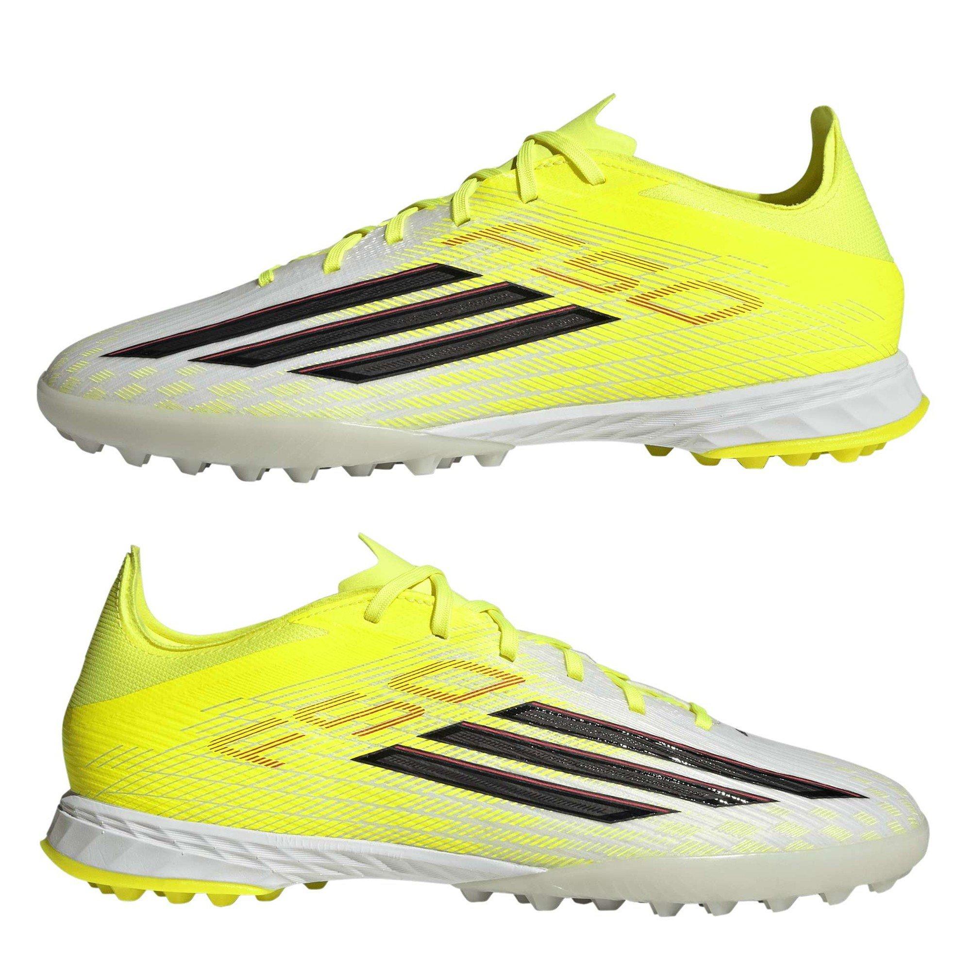 Team Solar Yell - adidas - Men's F50 Pro TF Astro Turf Football Boot - 9