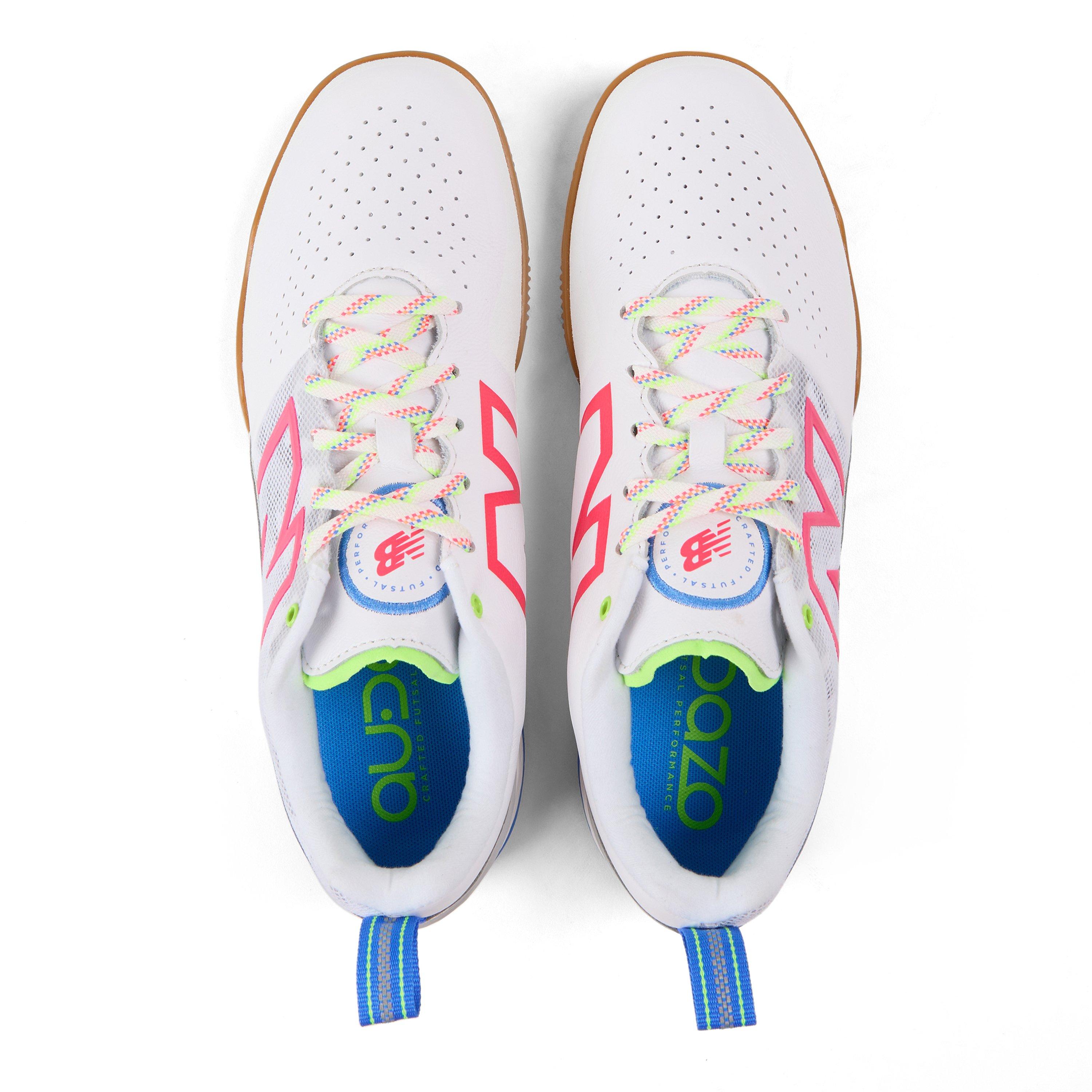 Wb6 White - New Balance - Men's Fresh Foam Audazo v6 Pro Indoor Football Boot - 4
