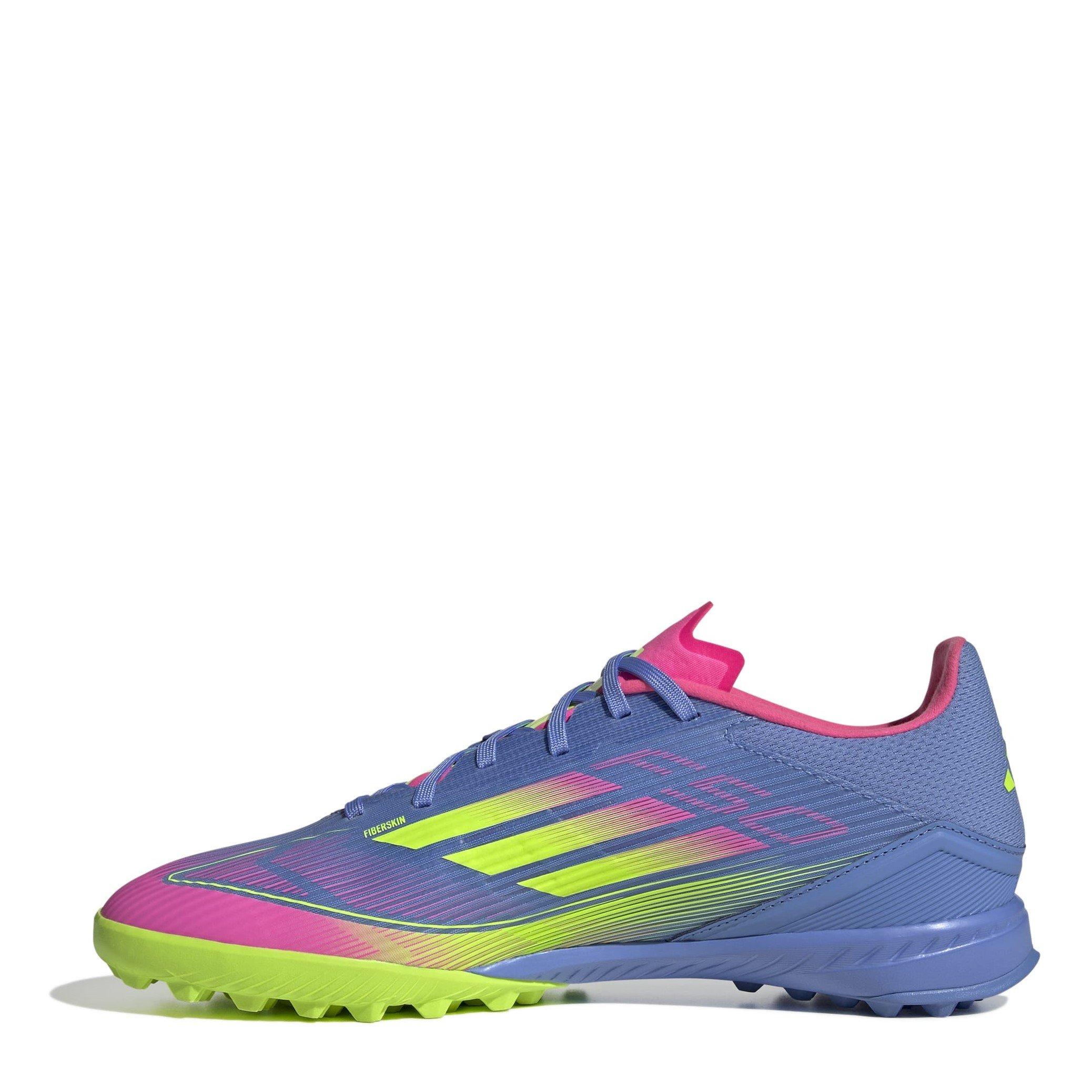 Blau/Zitrone - adidas - F50 League Astro Turf Football Boots - 2