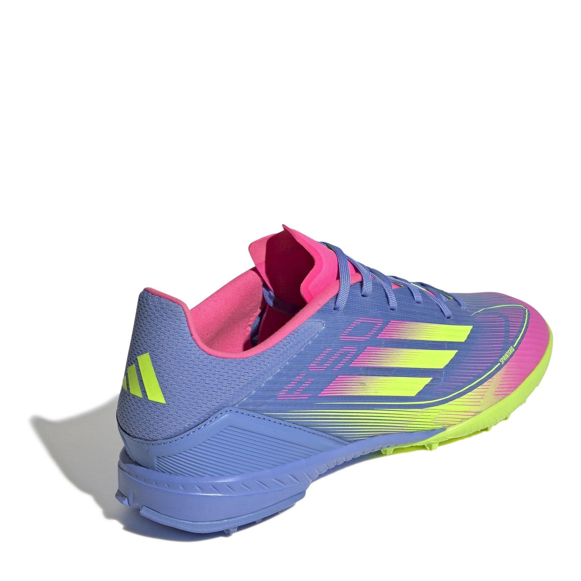 Blau/Zitrone - adidas - F50 League Astro Turf Football Boots - 4