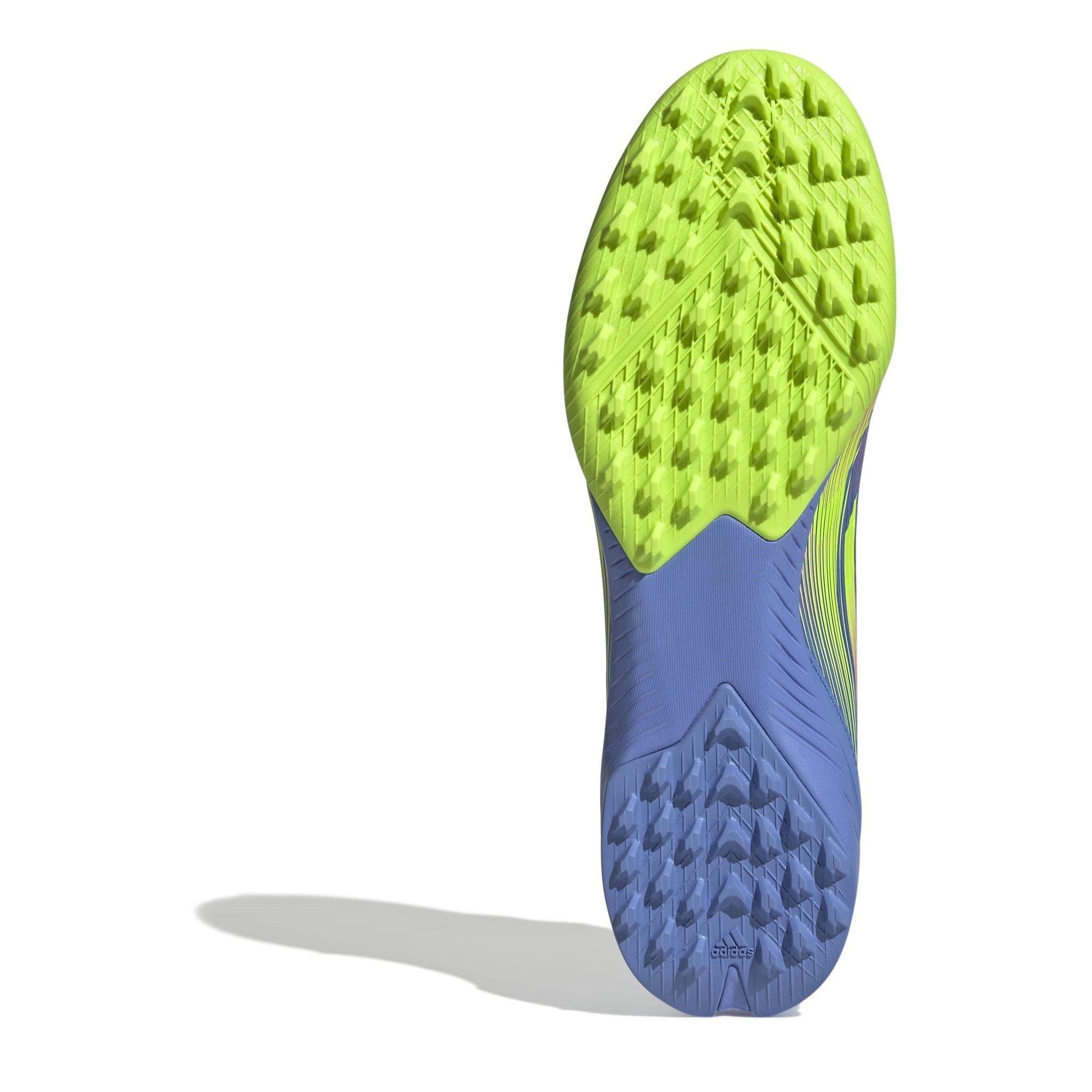 Blau/Zitrone - adidas - F50 League Astro Turf Football Boots - 6