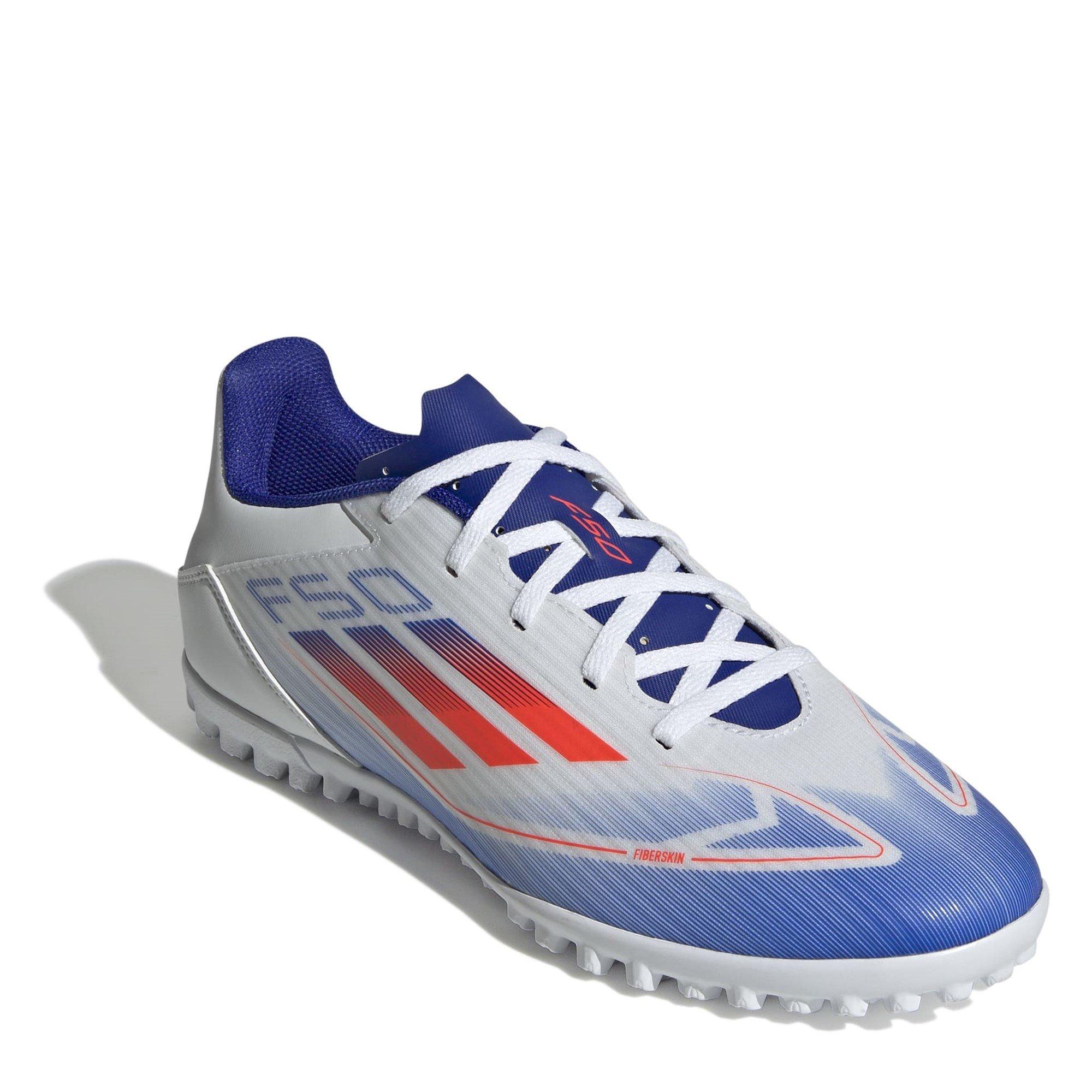 Blanco/Rojo/Azul. - adidas - F50 Adults Club Astro Turf Football Boots - 3