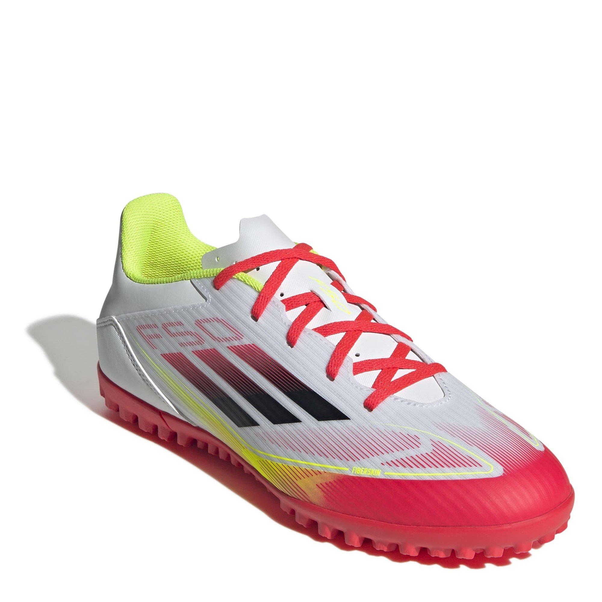 Hvid/Rød - adidas - F50 Adults Club Astro Turf Football Boots - 3