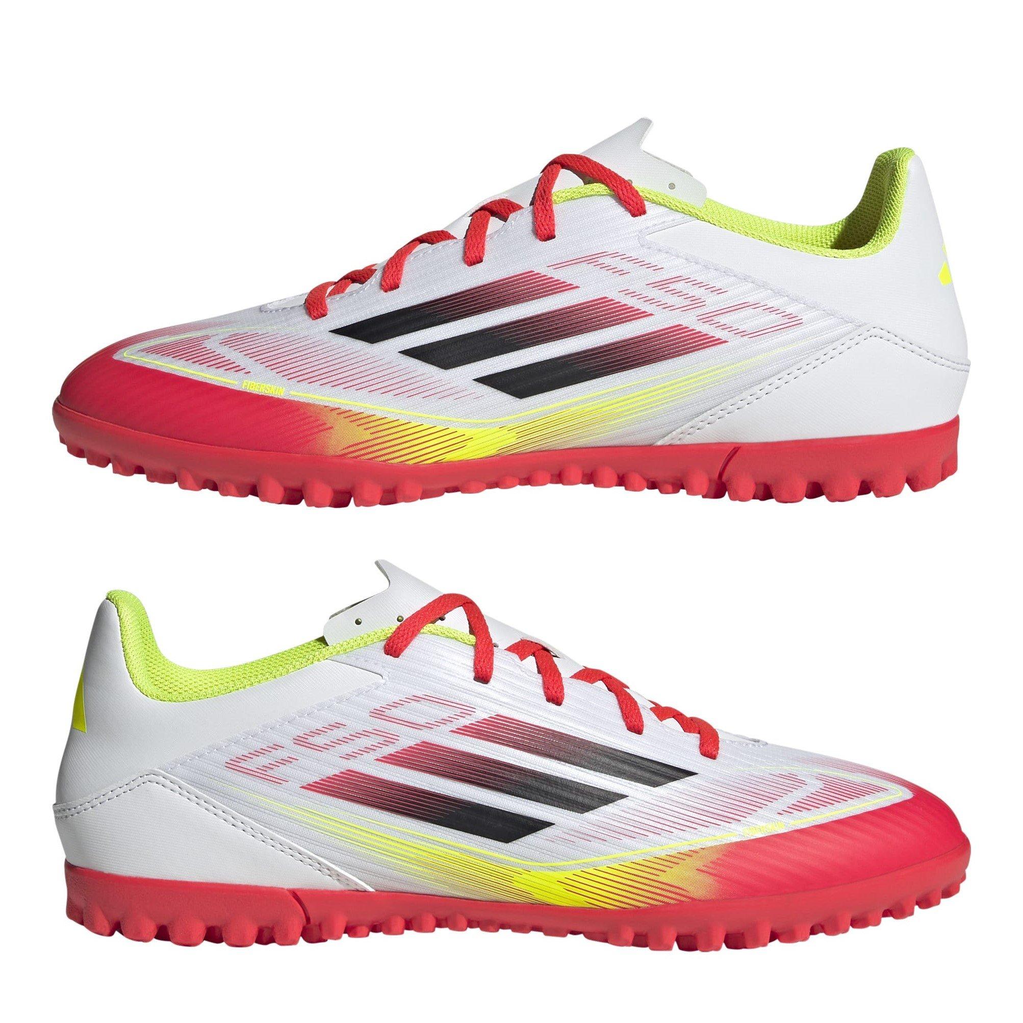 Hvid/Rød - adidas - F50 Adults Club Astro Turf Football Boots - 9