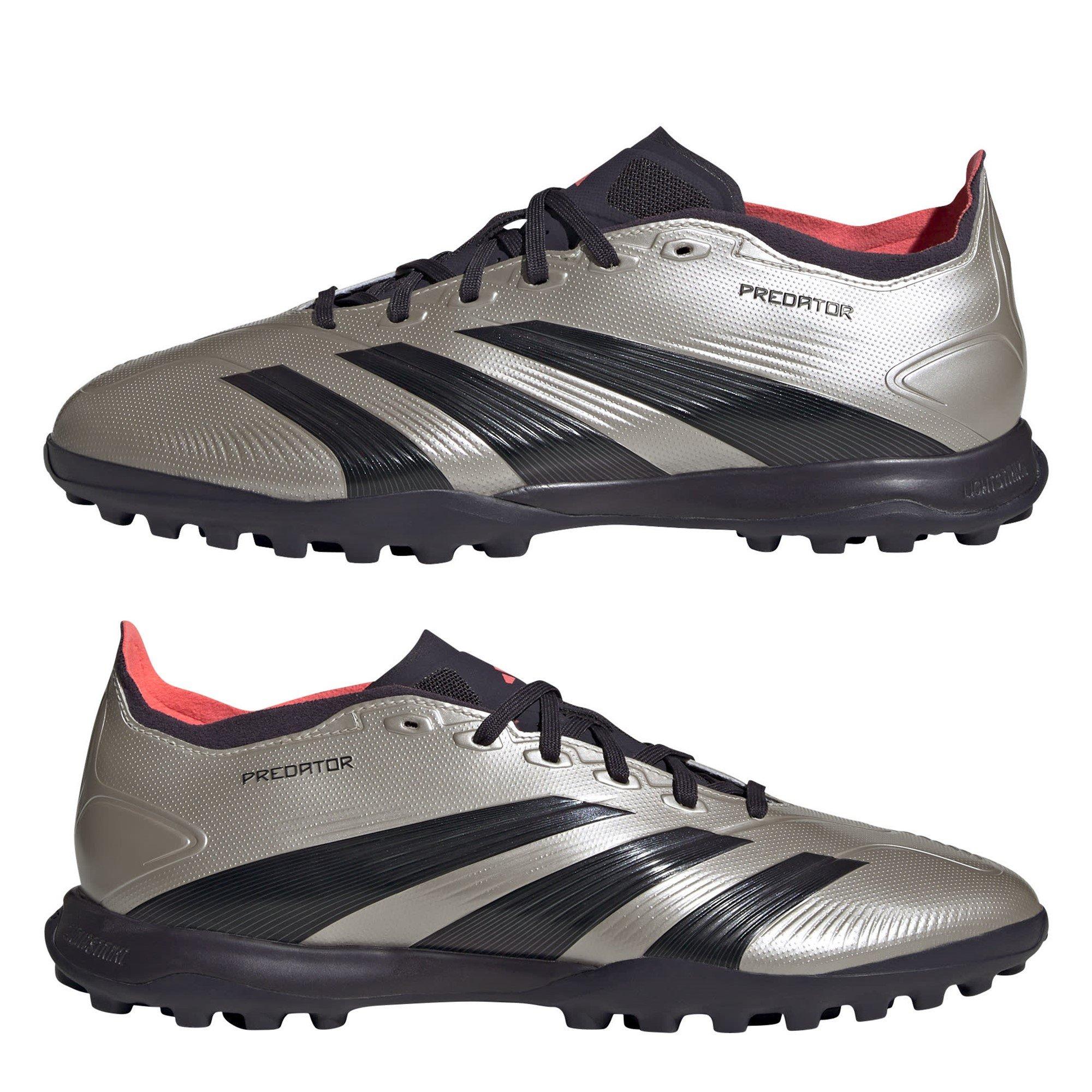 Sølv/Sort - adidas - Predator League Astro Turf Football Boots - 9