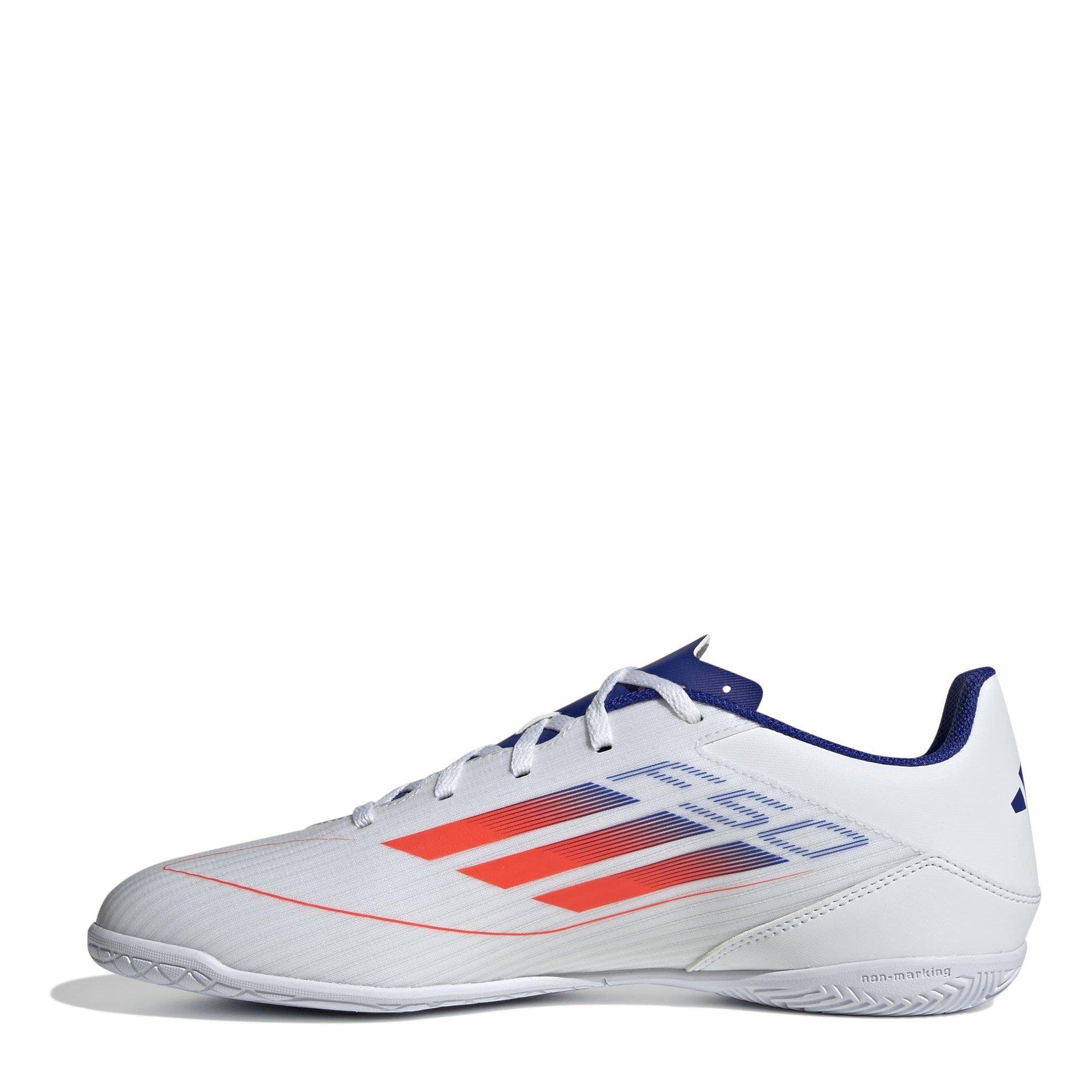 White/Red - adidas - F50 Club Indoor Football Boots - 2