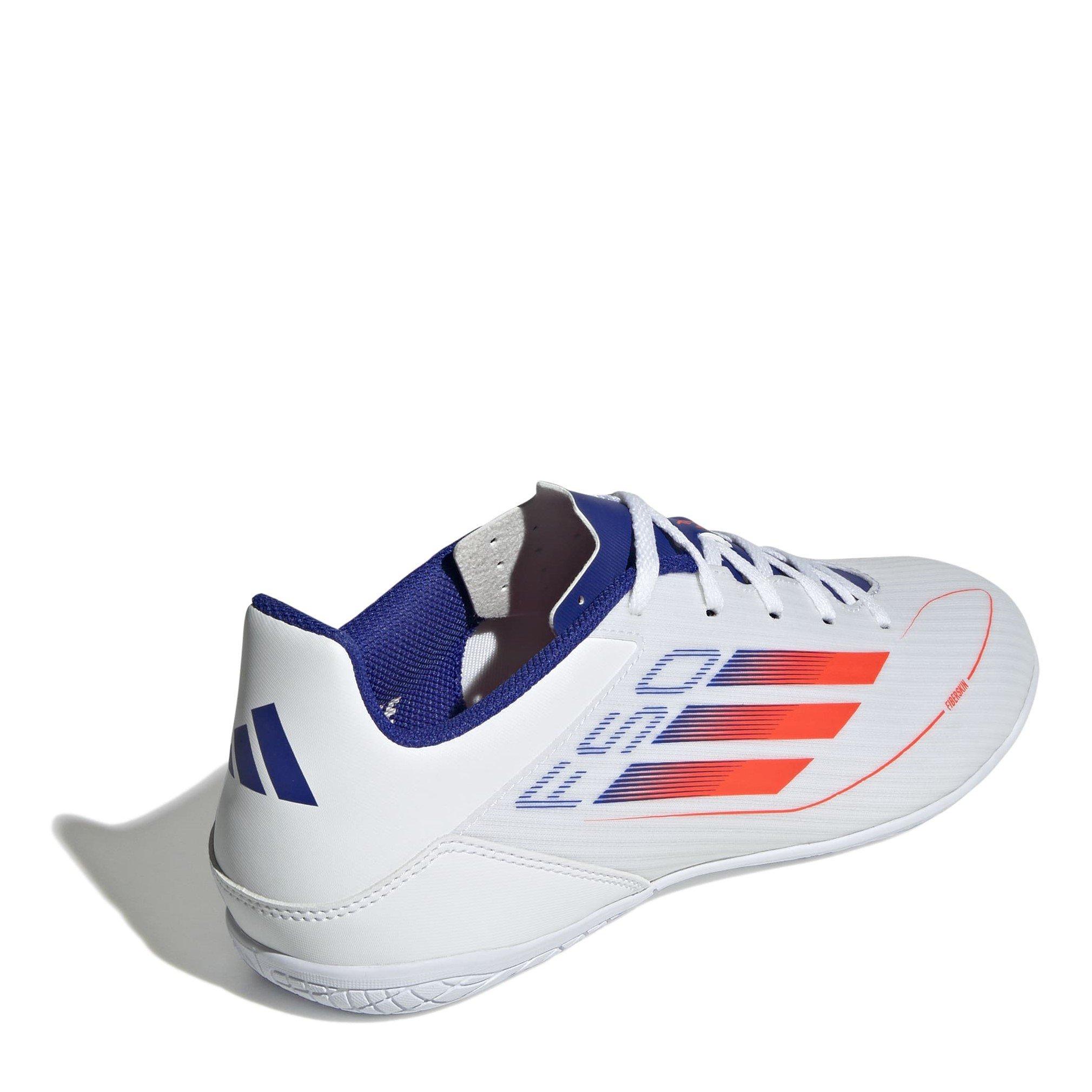 White/Red - adidas - F50 Club Indoor Football Boots - 4