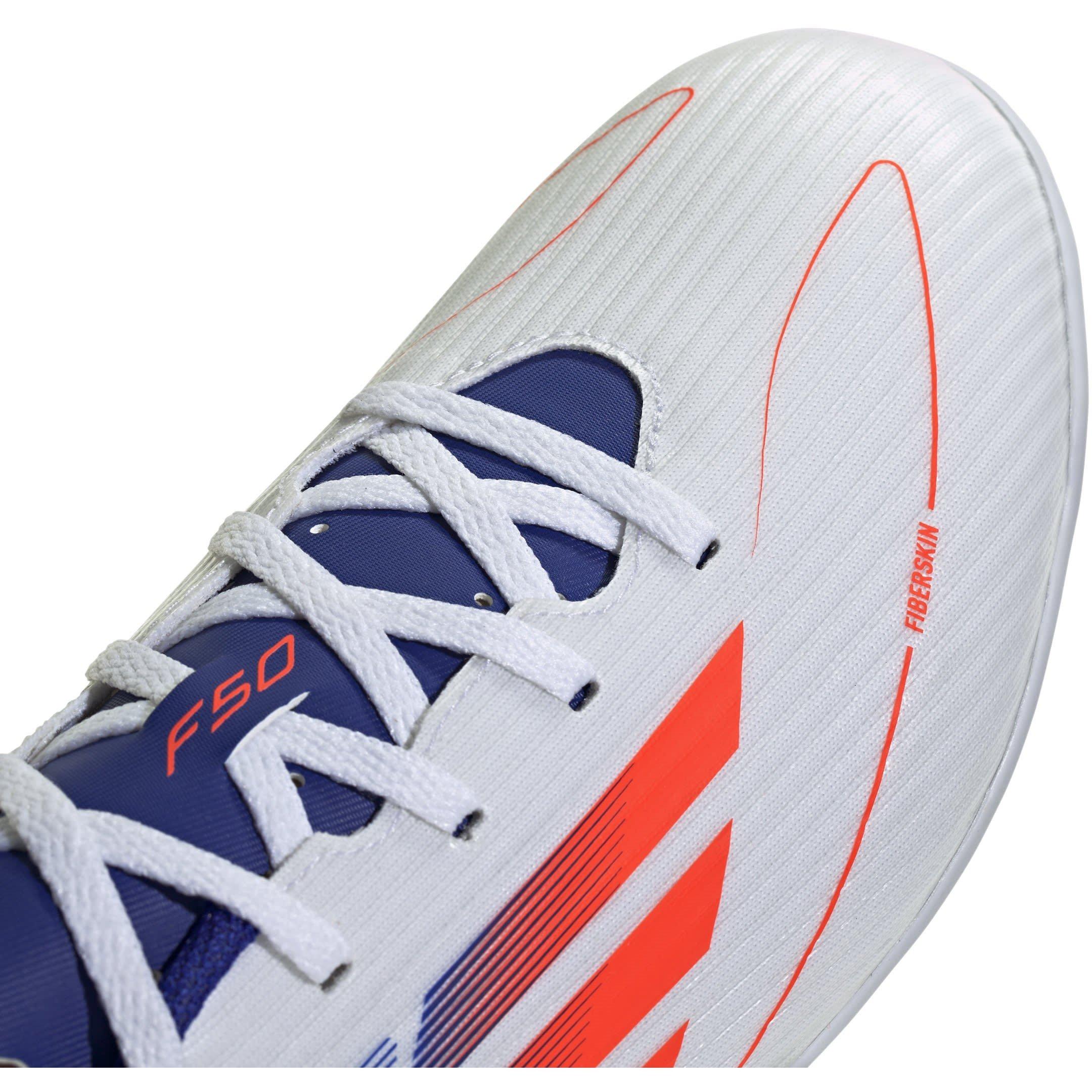 White/Red - adidas - F50 Club Indoor Football Boots - 7