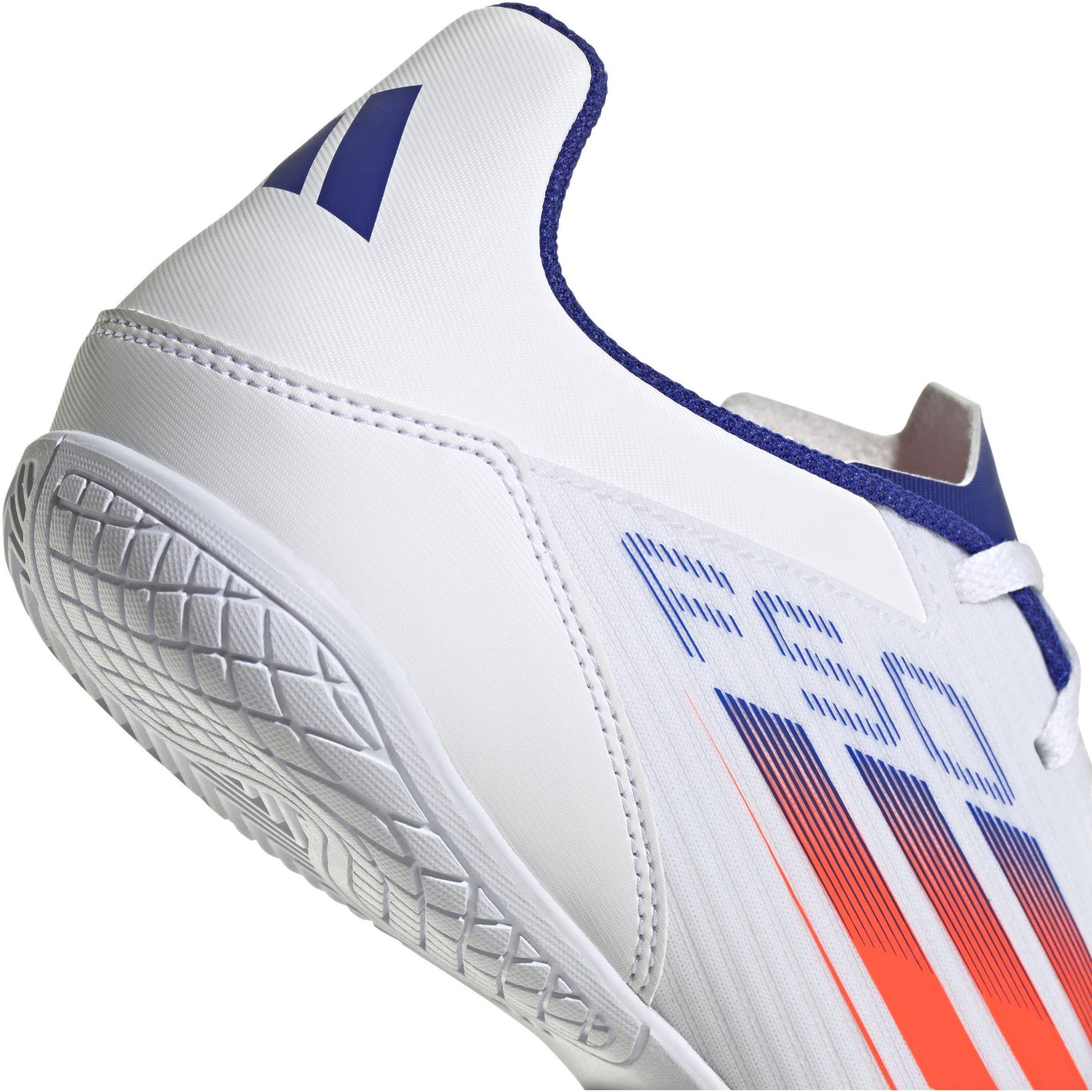 White/Red - adidas - F50 Club Indoor Football Boots - 8