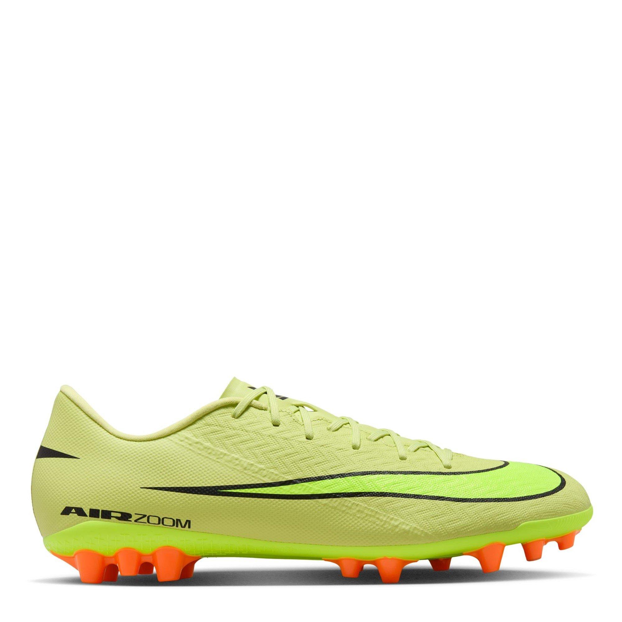 Nike Men's Mercurial Vapor 16 Academy Adults Artificial Ground Football Boots - Volt/Crimson - 8 (42.5)