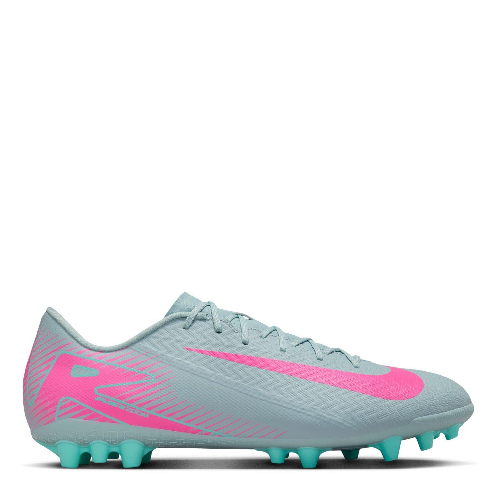 Nike Men's Mercurial Vapor 16 Academy Adults Artificial Ground Football Boots - Ocean Cube/Pink - 9 (44)
