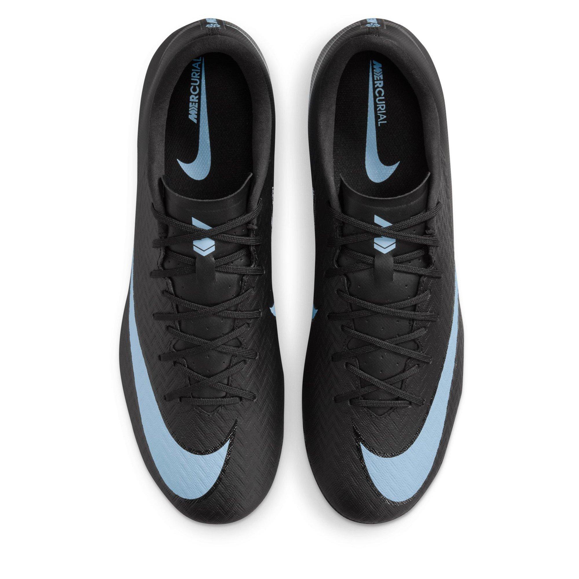 Zwart/Blauw - Nike - Mercurial Vapor 16 Academy Adults Artificial Ground Football Boots - 6