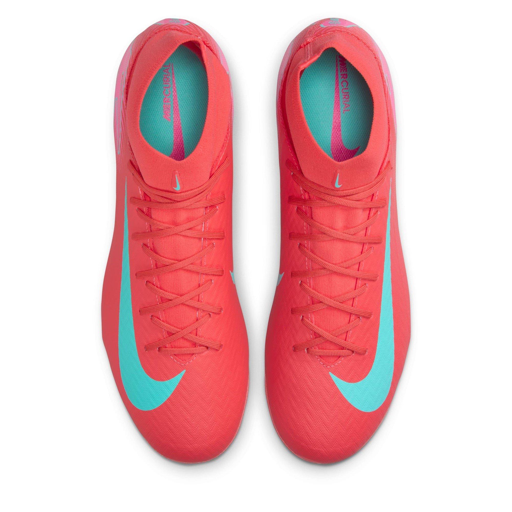 Rouge/Vert - Nike - Nike Mercurial Superfly 10 Academy Artificial Ground Football Boots - 6