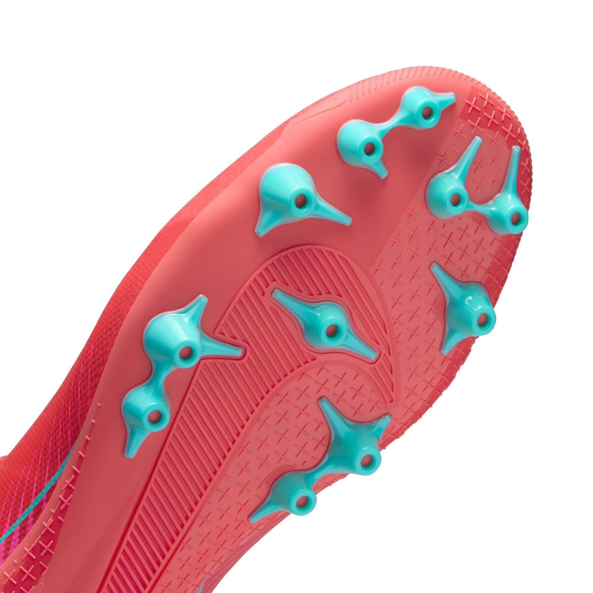 Rouge/Vert - Nike - Nike Mercurial Superfly 10 Academy Artificial Ground Football Boots - 7